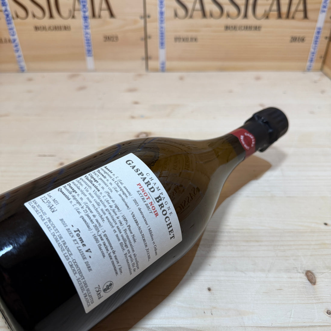 Gaspard Brochet Pinot Noir Tome V - Deg. 01/2024