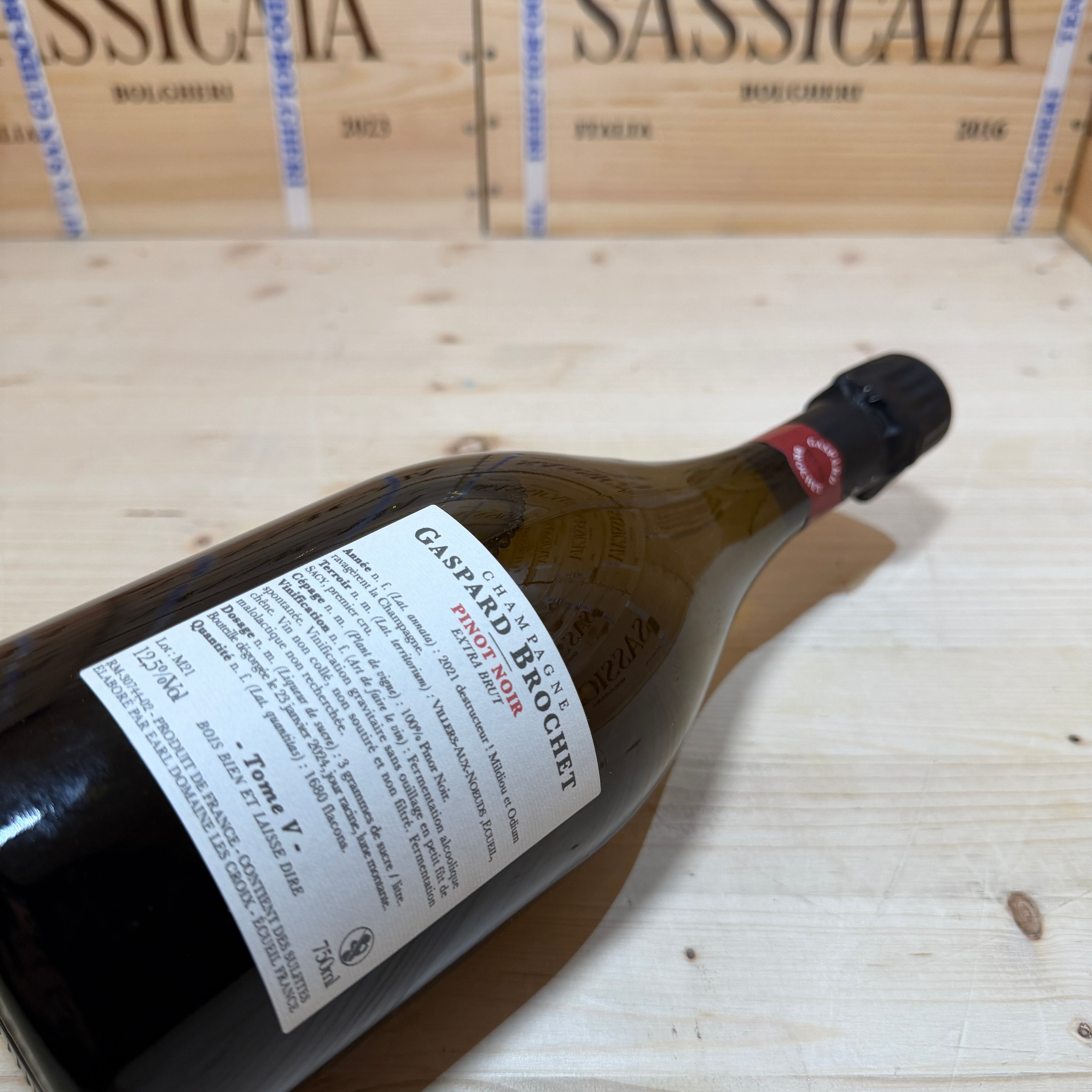 Gaspard Brochet Pinot Noir Tome V - Deg. 01/2024
