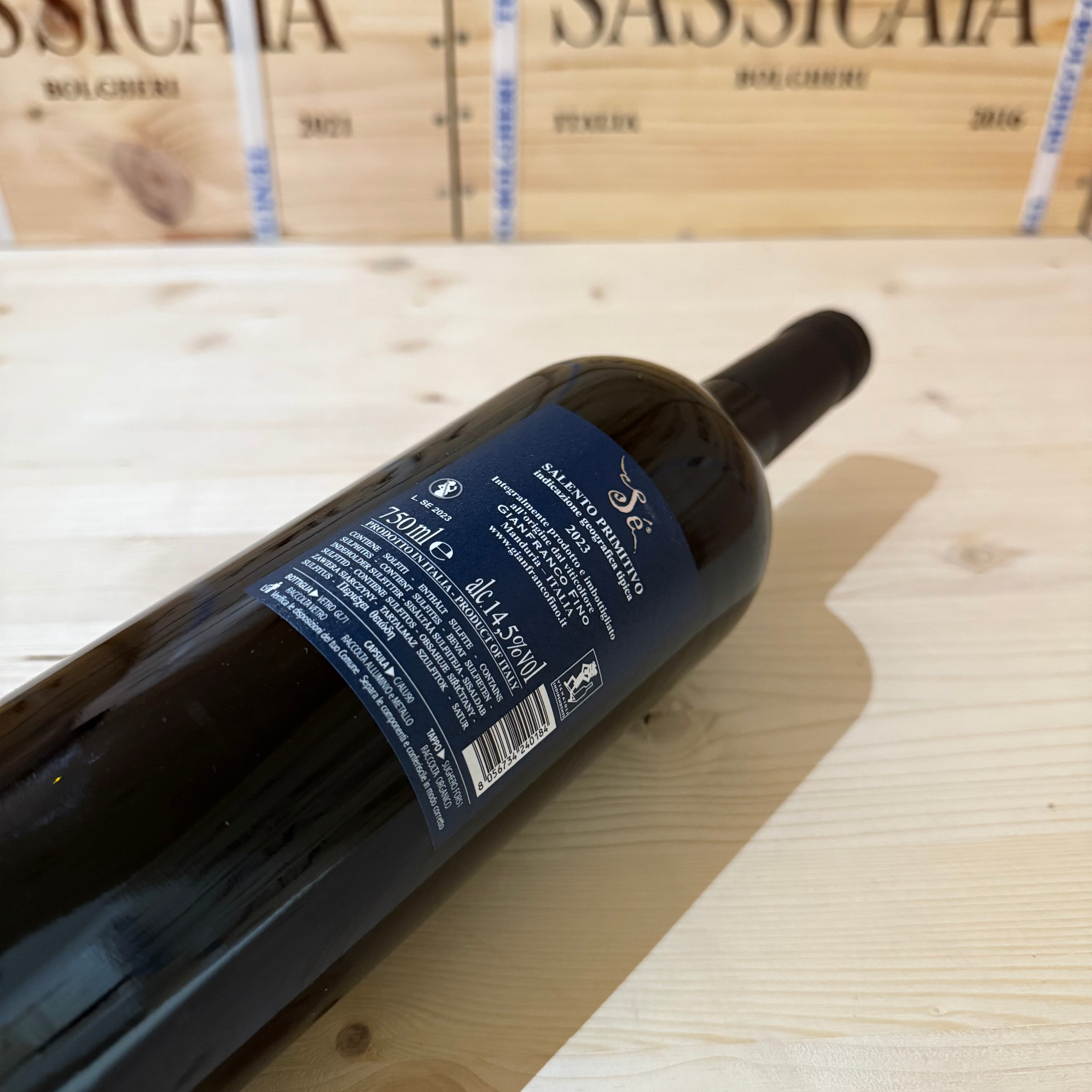 Gianfranco Fino Sé 2023 Salento Primitivo IGT