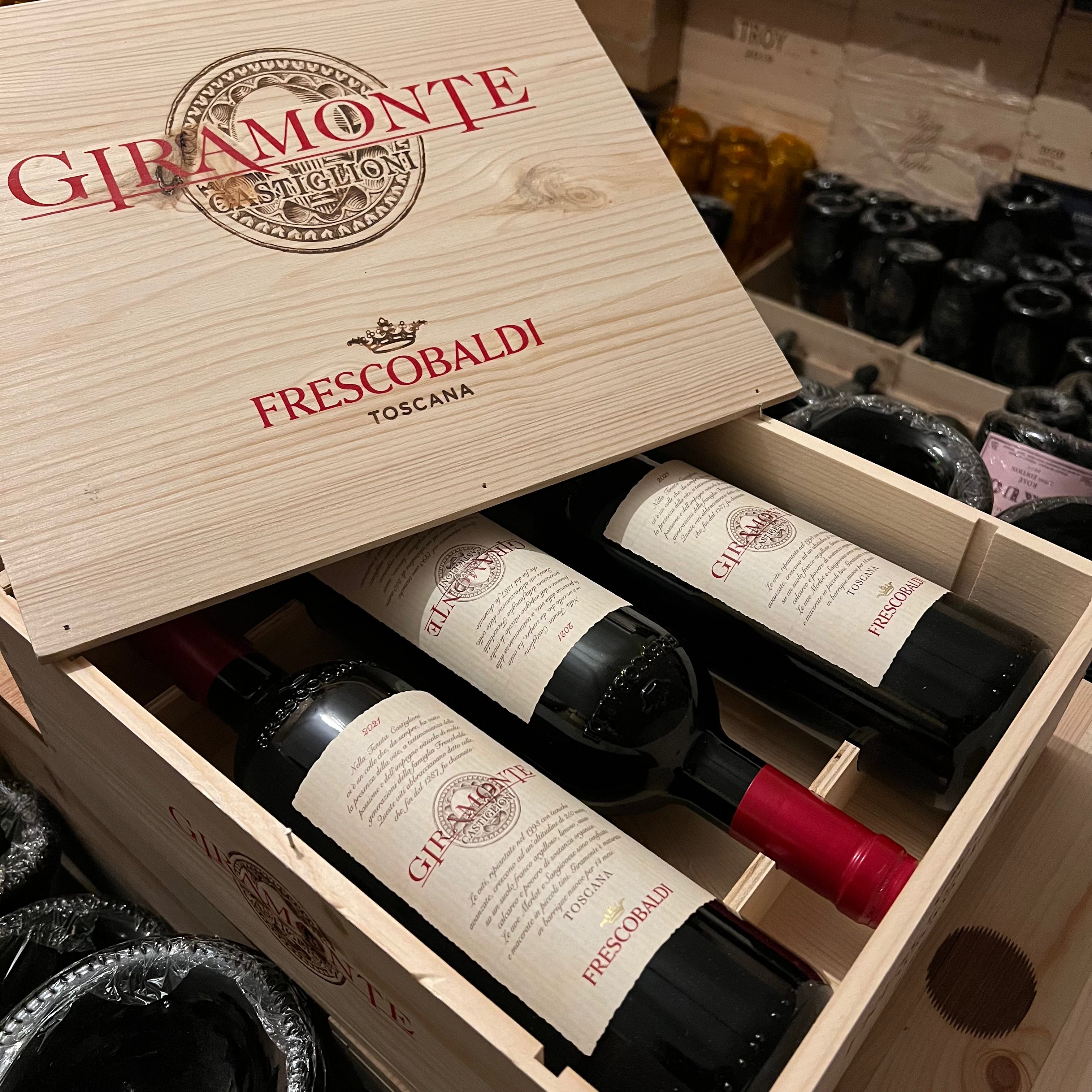 Giramonte 2021 Marchesi Frescobaldi - Cassa Legno 3 Bottiglie
