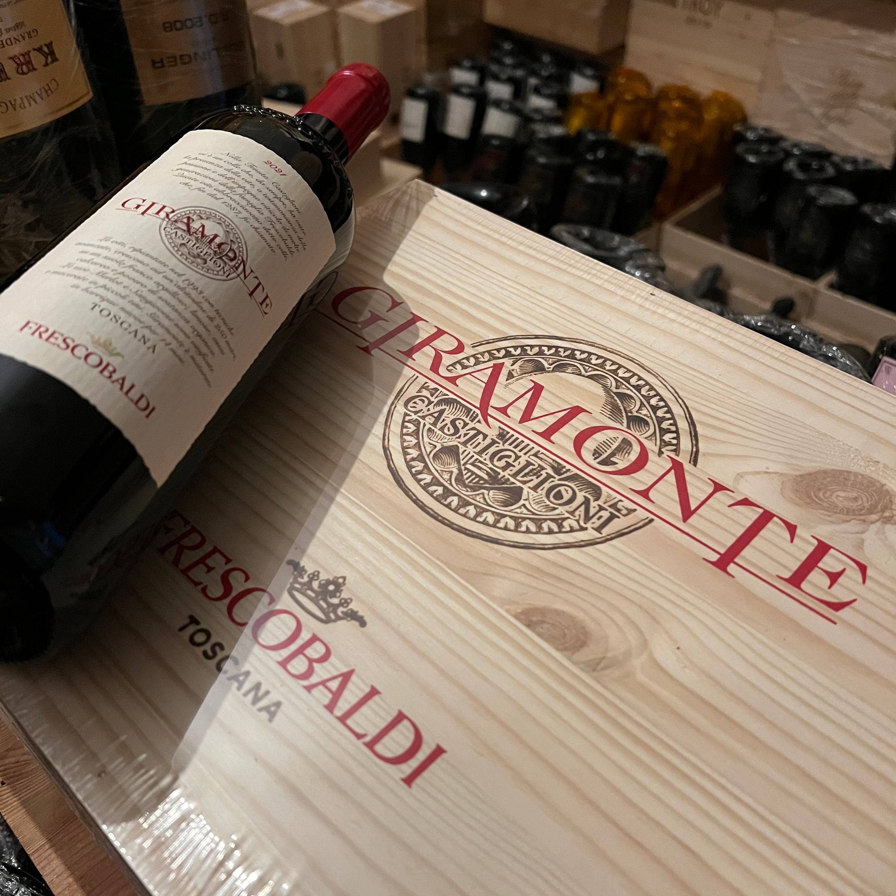 Giramonte 2021 Marchesi Frescobaldi - Cassa Legno 3 Bottiglie