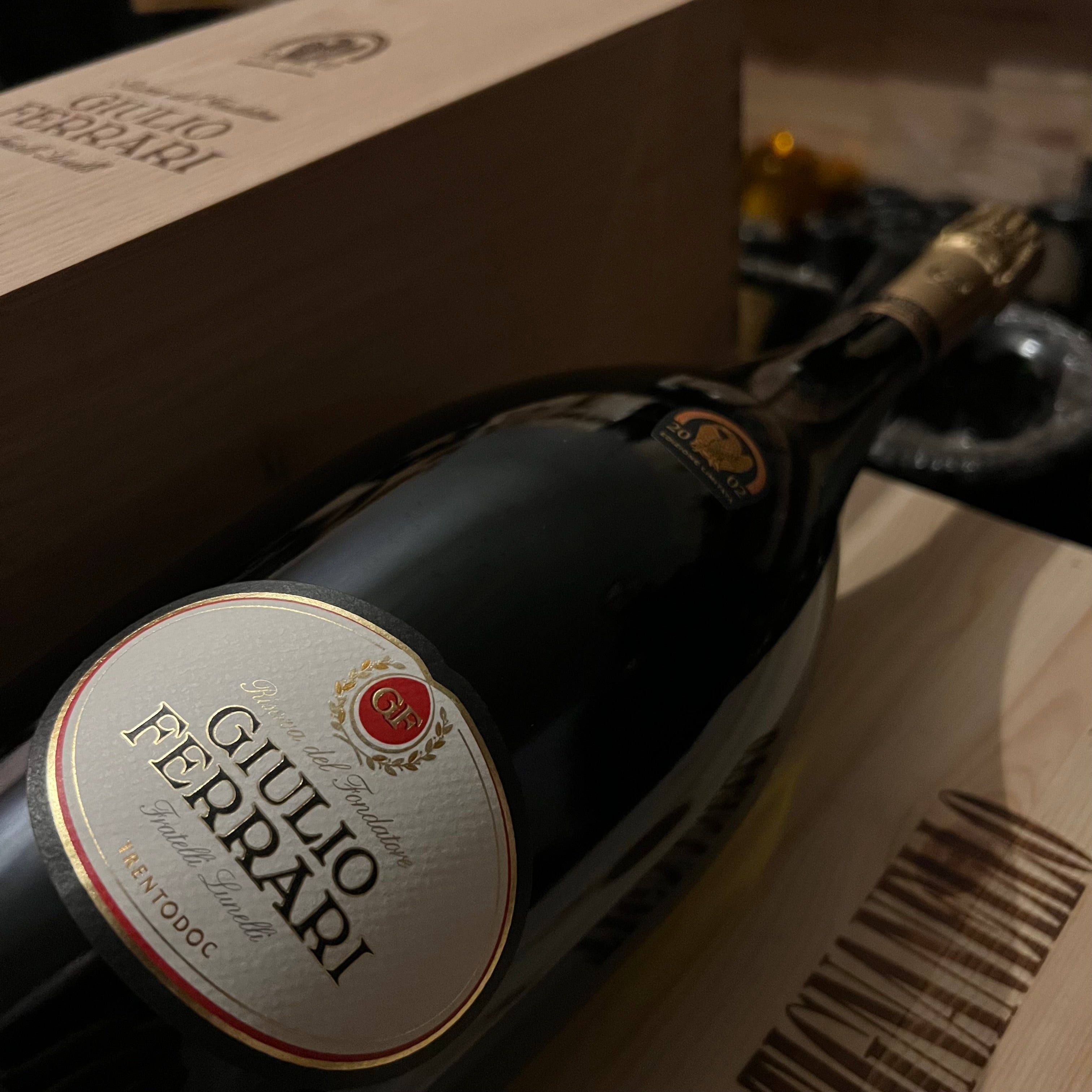 Giulio Ferrari 2002 Riserva Del Fondatore Magnum Edizione Limitata - in Cassa Legno