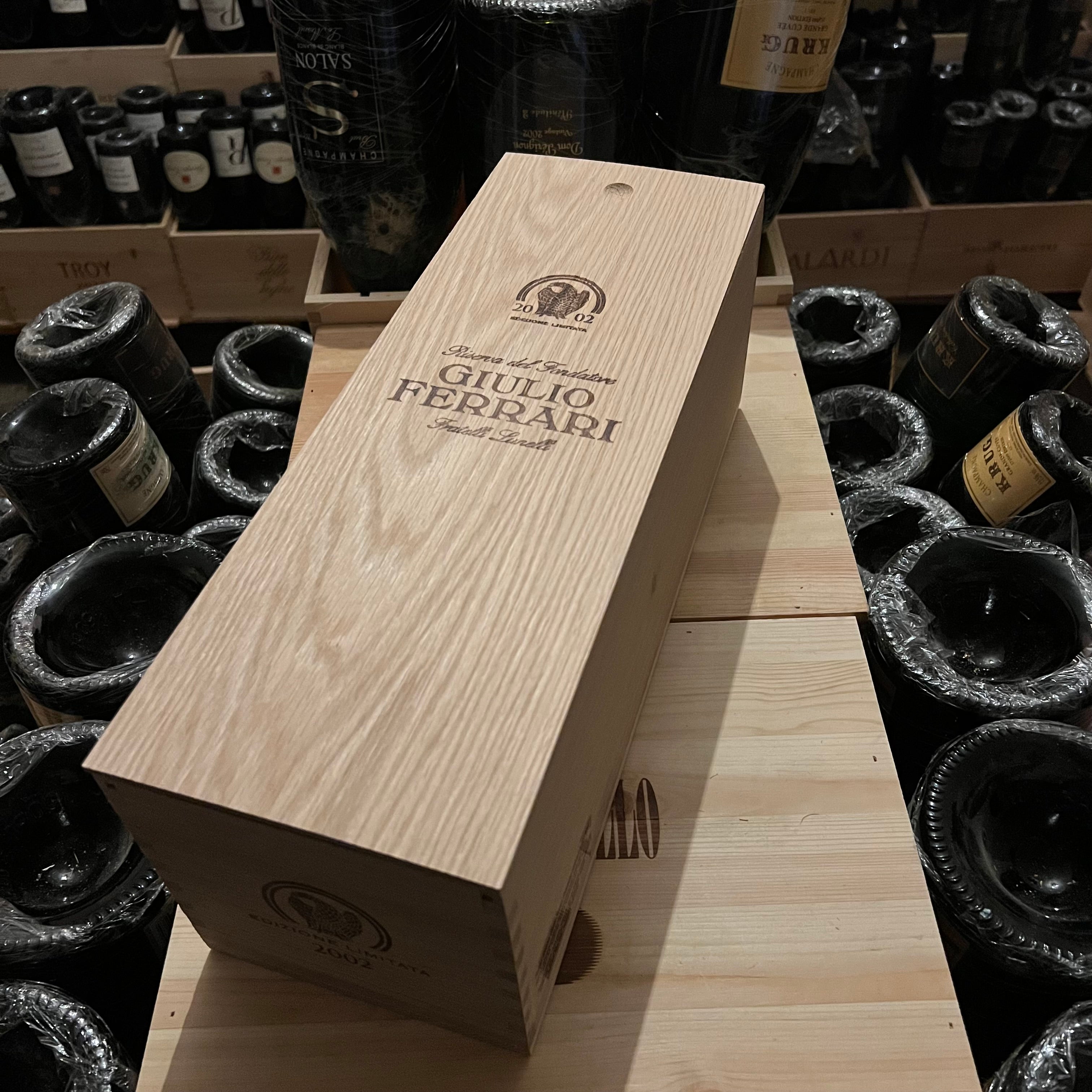 Giulio Ferrari 2002 Riserva Del Fondatore Magnum Edizione Limitata - in Cassa Legno