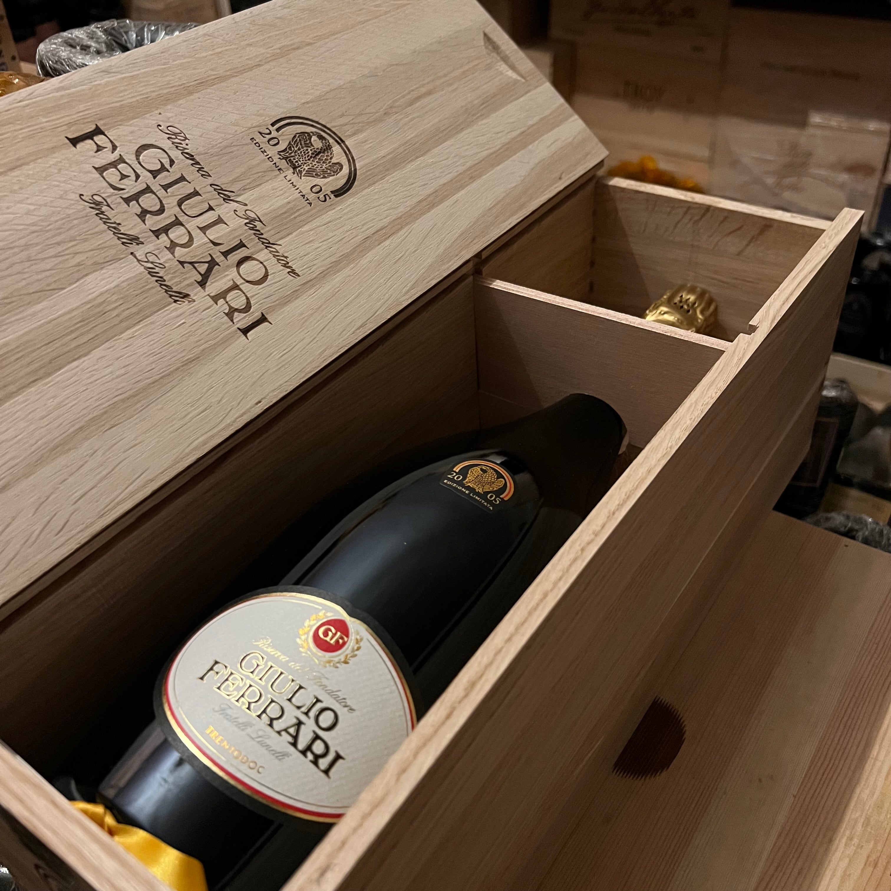 Giulio Ferrari 2005 Riserva Del Fondatore Magnum Edizione Limitata - in Cassa Legno