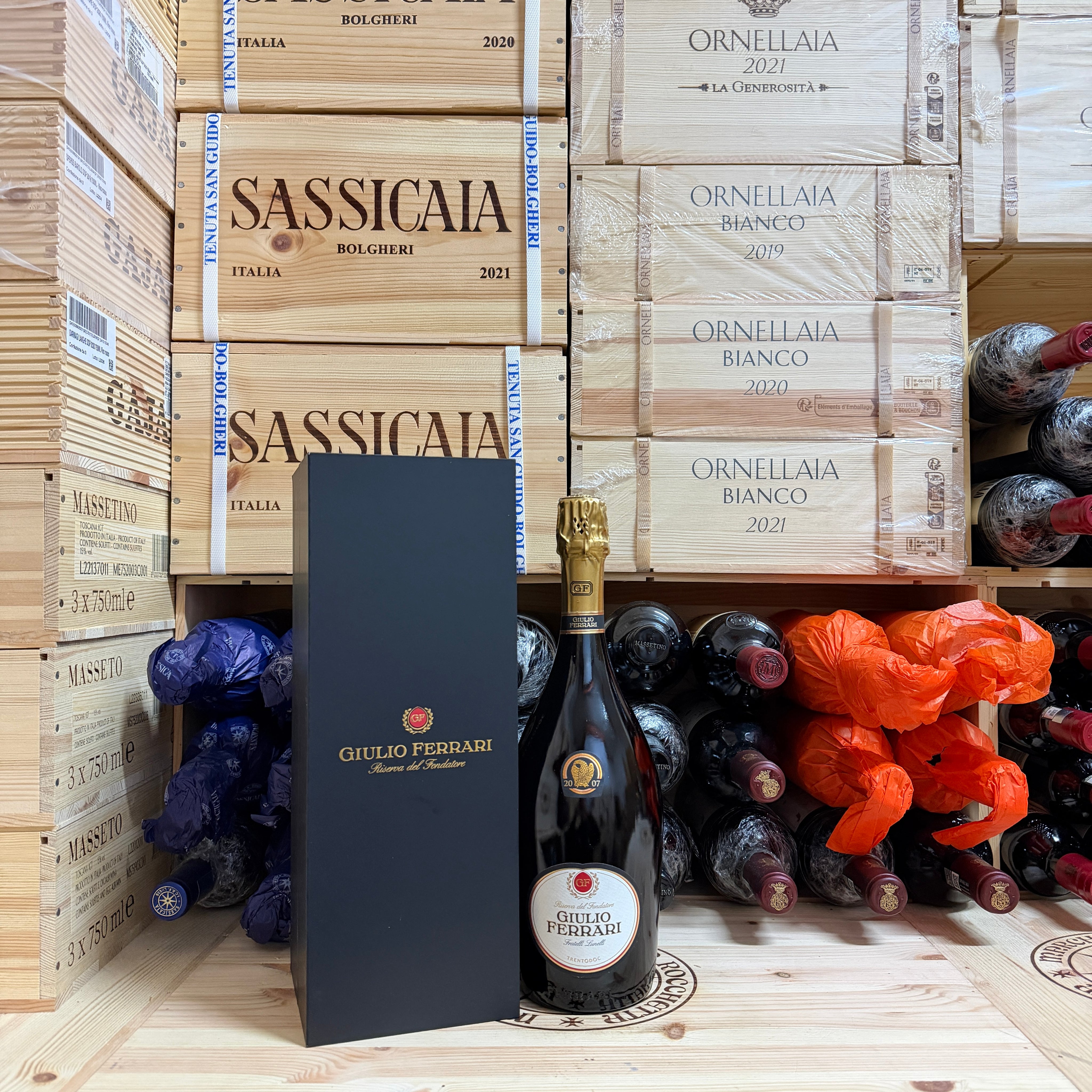 Giulio Ferrari 2007 Riserva Del Fondatore Astucciato - Release 2026