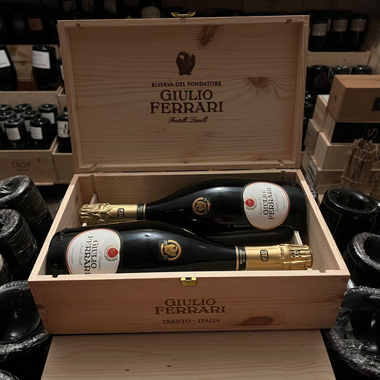 Giulio Ferrari 2012 Riserva Del Fondatore - Cassa Legno 2 Bottiglie