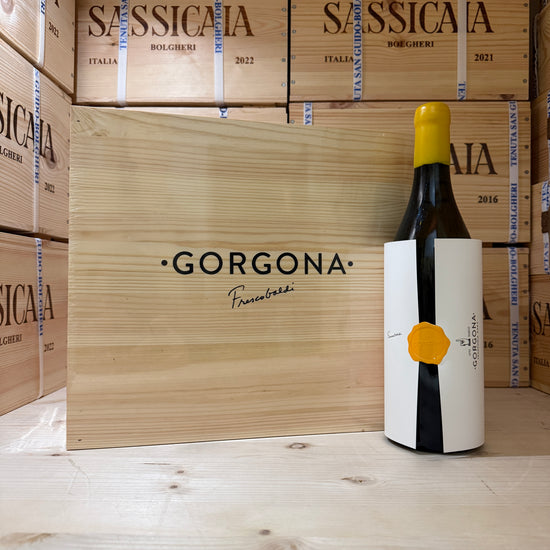Gorgona Bianco 2024 Costa Toscana IGT Marchesi Frescobaldi - Cassa Legno 3 Bottiglie