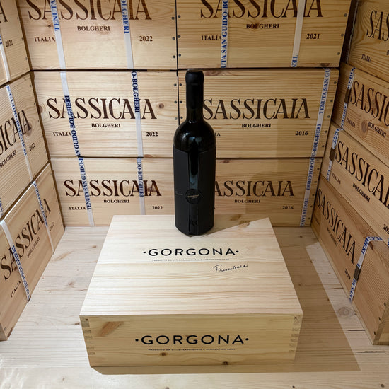 Gorgona Rosso 2023 Costa Toscana IGT Marchesi Frescobaldi - Cassa Legno 3 Bottiglie