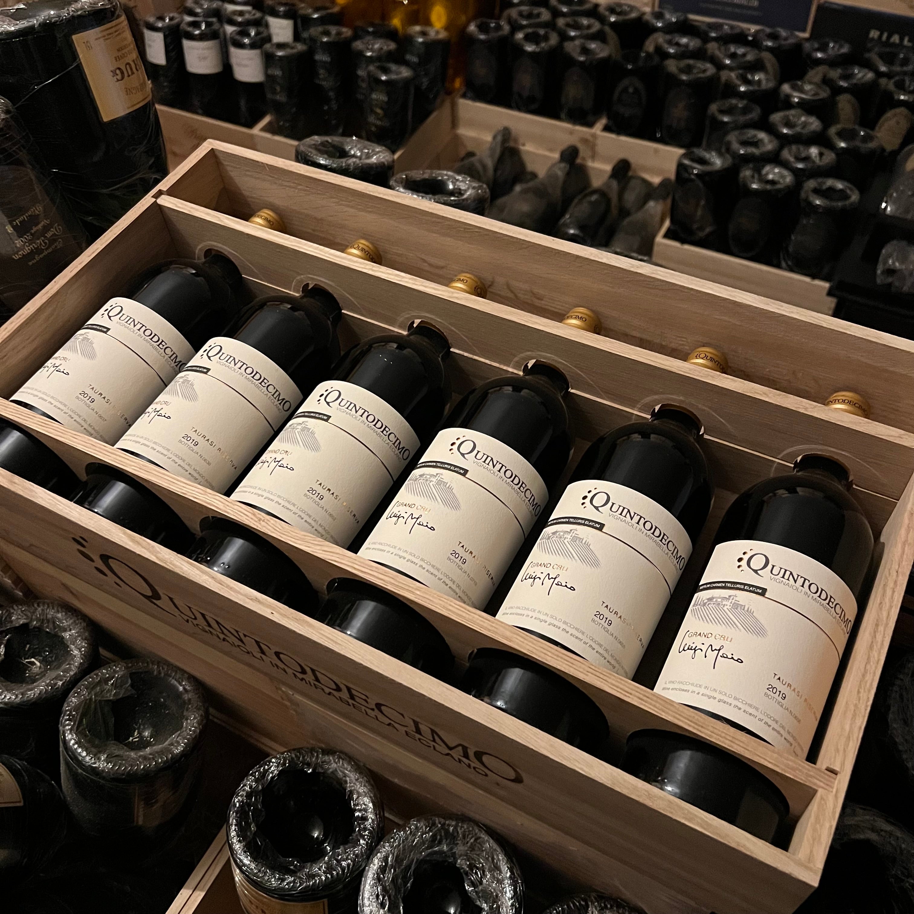 Grand Cru Luigi Moio 2019 Taurasi Riserva DOCG Quintodecimo - Cassa Legno 6 Bottiglie