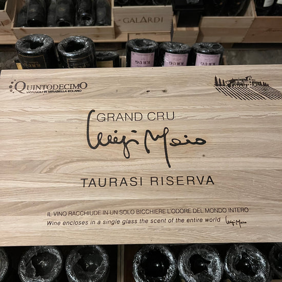 Grand Cru Luigi Moio 2019 Taurasi Riserva DOCG Quintodecimo - Cassa Legno 6 Bottiglie