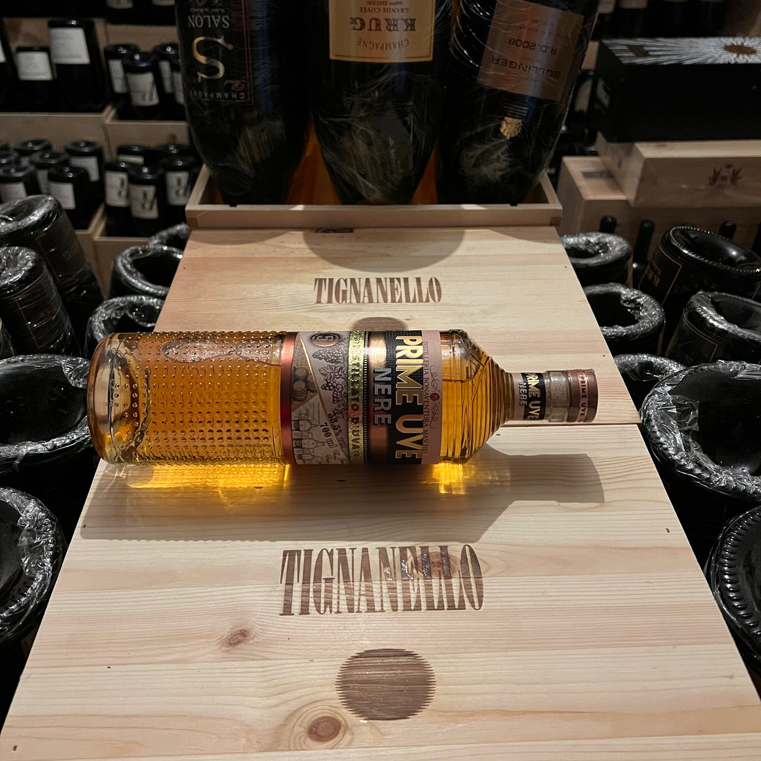 Grappa Prime Uve Nere Bonaventura Maschio