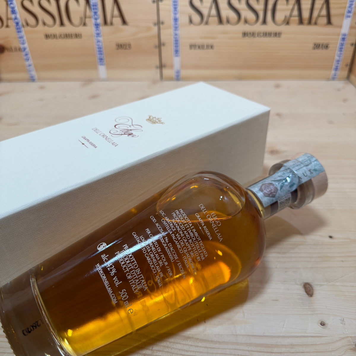 Grappa Riserva Eligo dell'Ornellaia