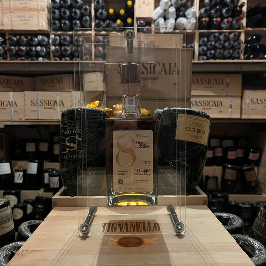 Grappa di Bricco dell'Uccellone 0,70 l 44% Vol. Braida in Plexiglass