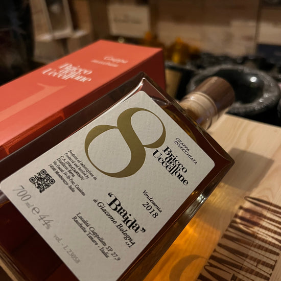 Grappa di Bricco dell'Uccellone 2018 0,70 l 44% Vol. Braida