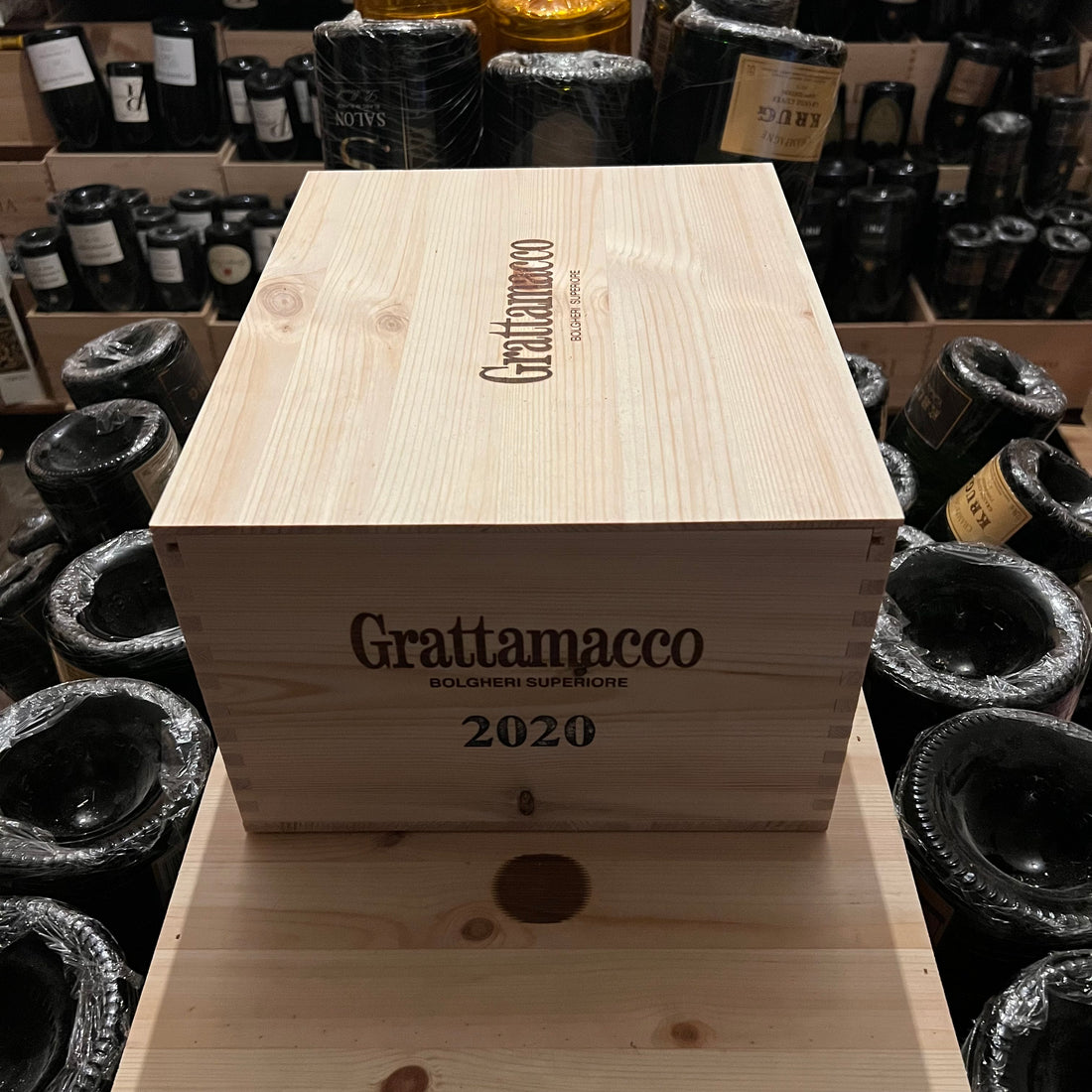 Grattamacco 2020 Bolgheri Rosso Superiore DOC ColleMassari - Cassa Legno 6 Bottiglie