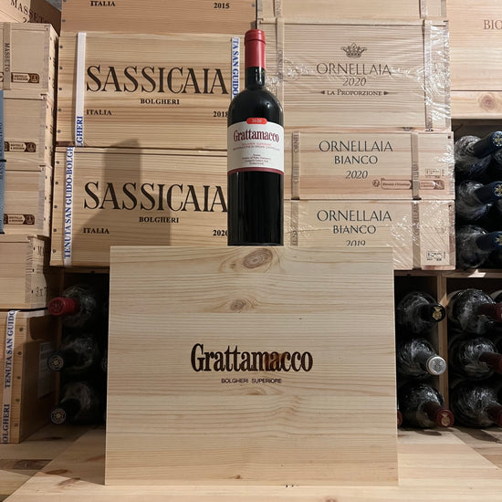 Grattamacco 2020 Bolgheri Rosso Superiore DOC ColleMassari - Cassa Legno 6 Bottiglie