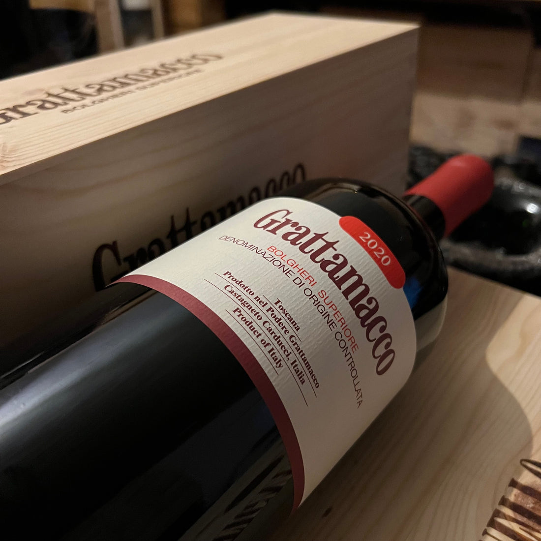 Grattamacco 2020 Magnum Bolgheri Rosso Superiore DOC ColleMassari - in Cassa Legno