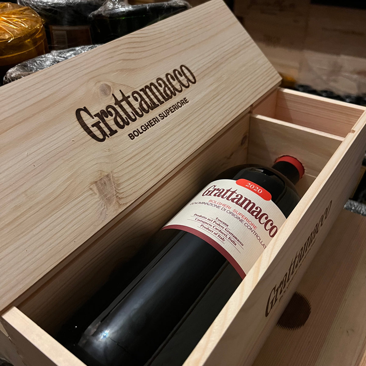 Grattamacco 2020 Magnum Bolgheri Rosso Superiore DOC ColleMassari - in Cassa Legno