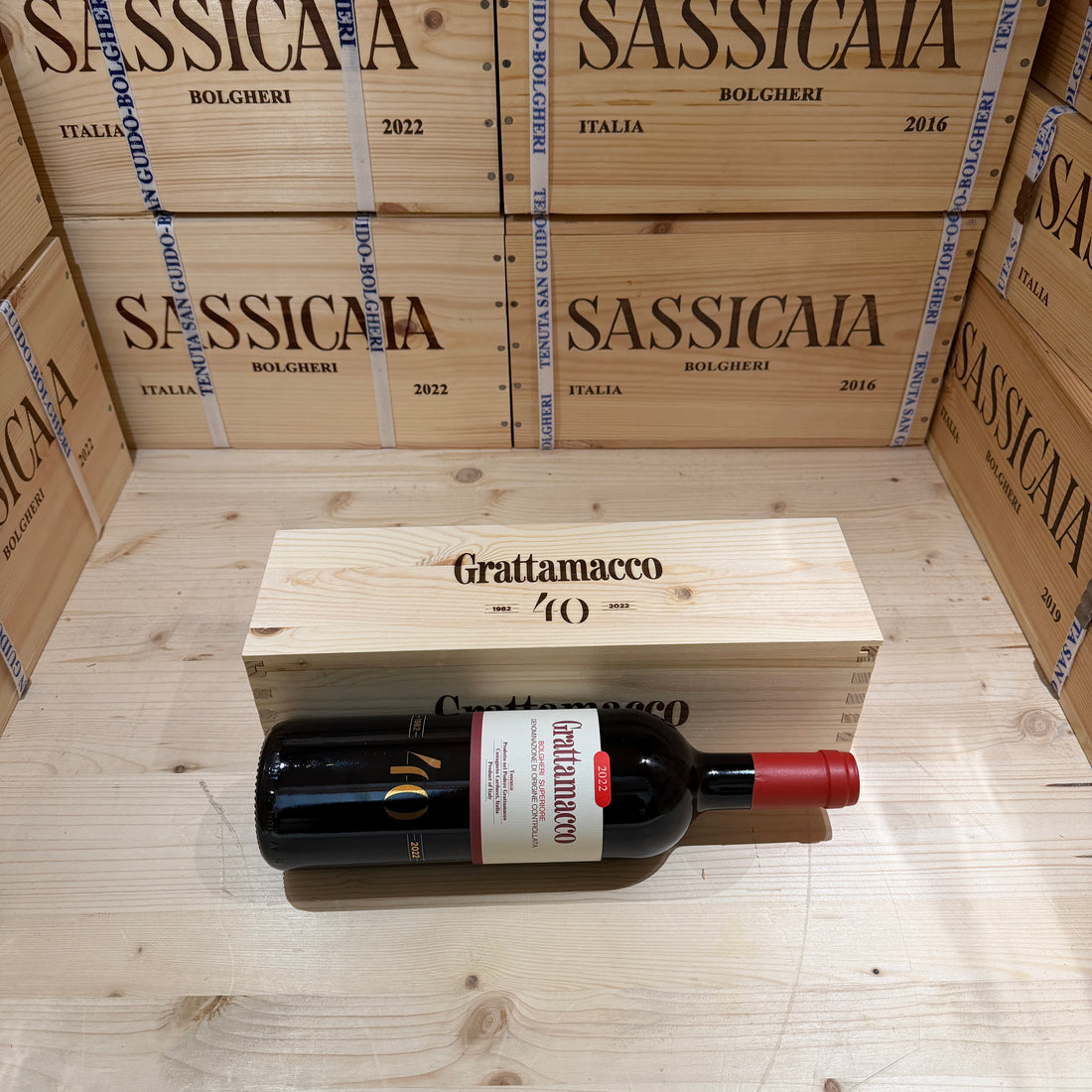 Grattamacco 2022 Bolgheri Rosso Superiore DOC ColleMassari - in Cassa Legno