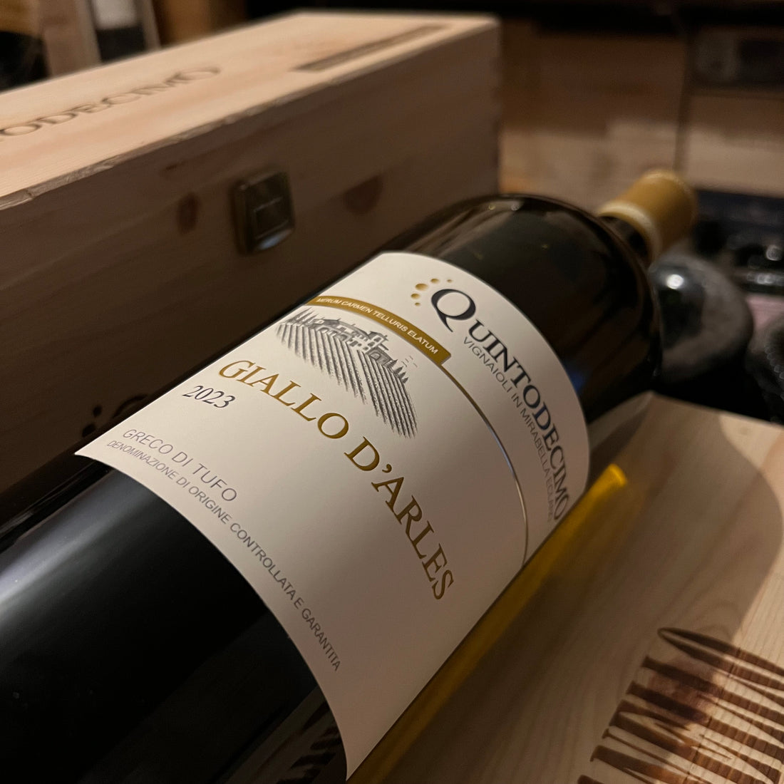 Greco di Tufo DOCG Giallo d’Arles 2023 Magnum Quintodecimo - in Cassa Legno