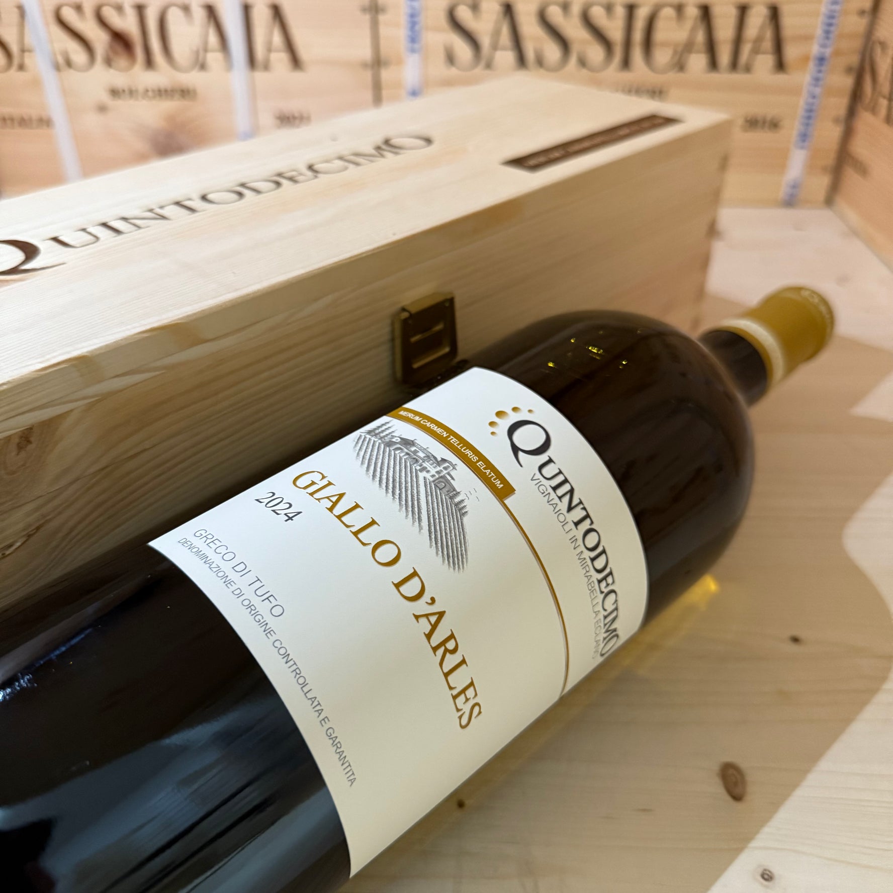 Greco di Tufo DOCG Giallo d’Arles 2024 Magnum Quintodecimo - in Cassa Legno