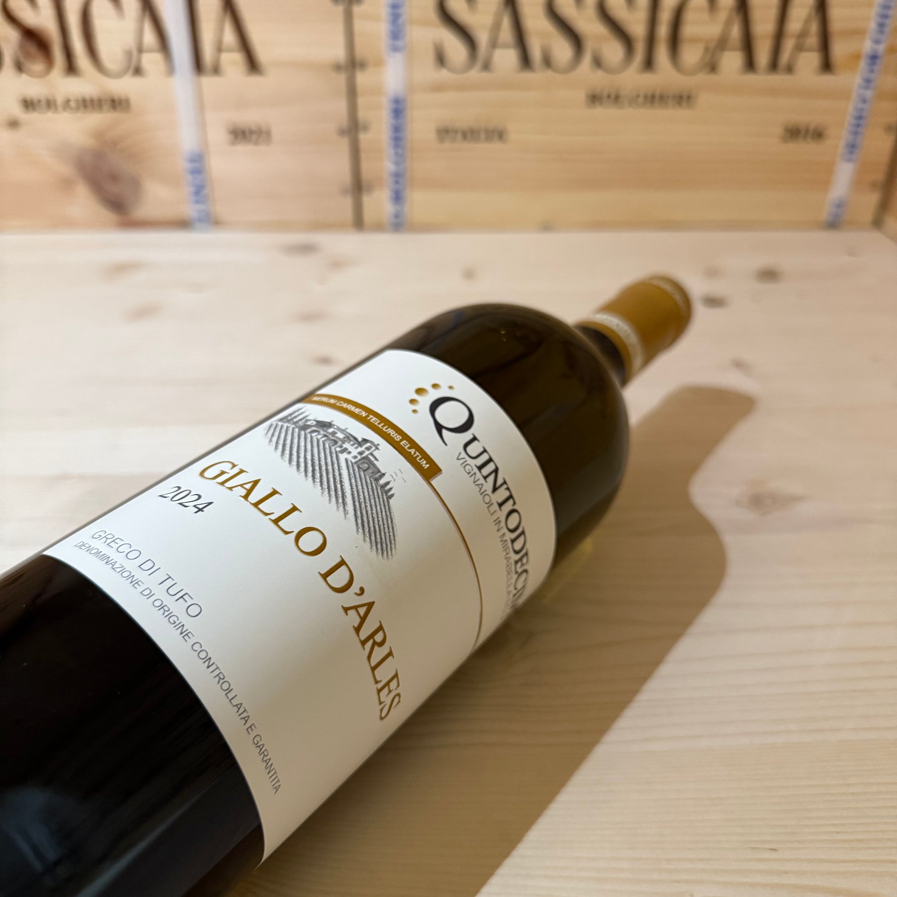 Greco di Tufo DOCG Giallo d’Arles 2024 Quintodecimo