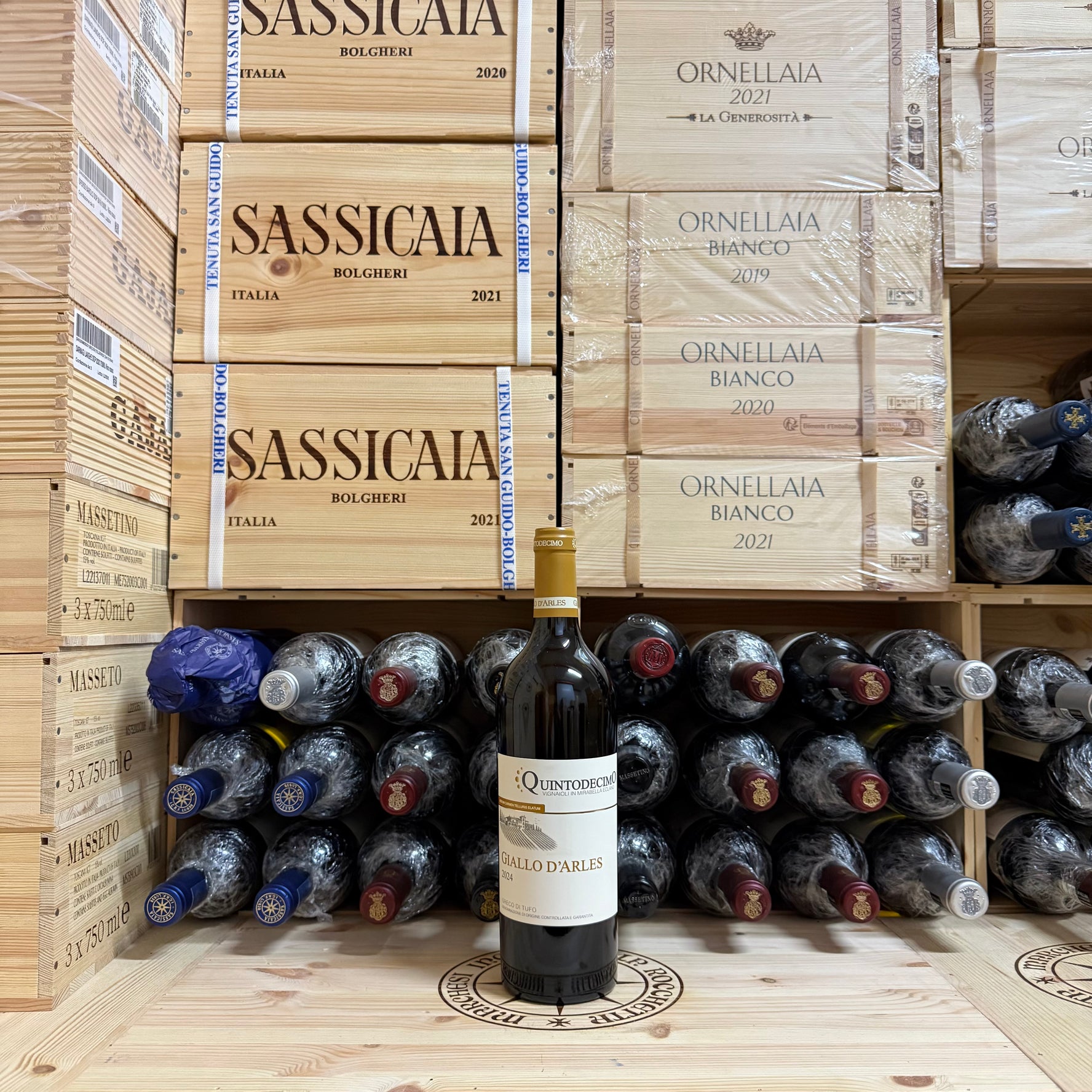 Greco di Tufo DOCG Giallo d’Arles 2024 Quintodecimo