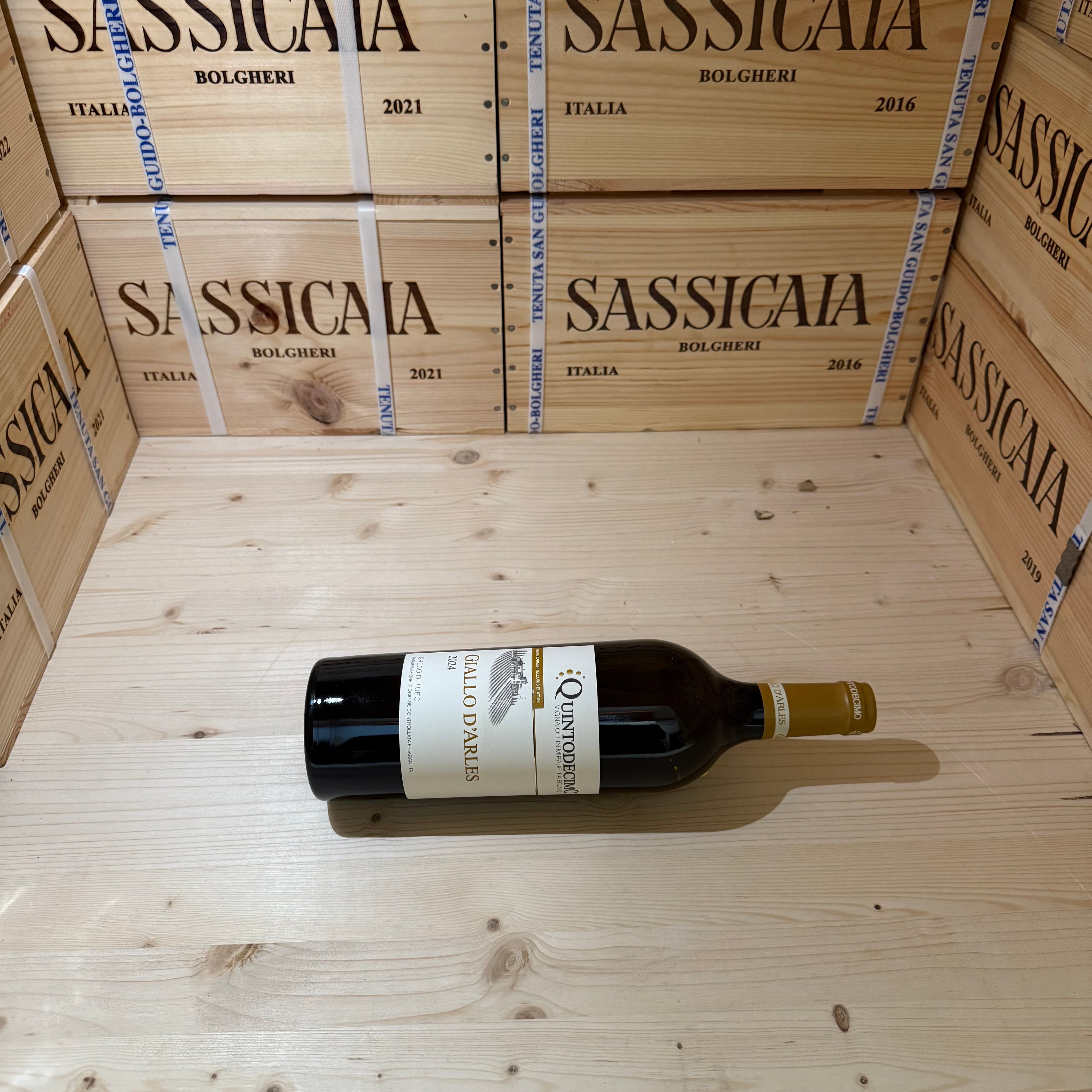 Greco di Tufo DOCG Giallo d’Arles 2024 Quintodecimo