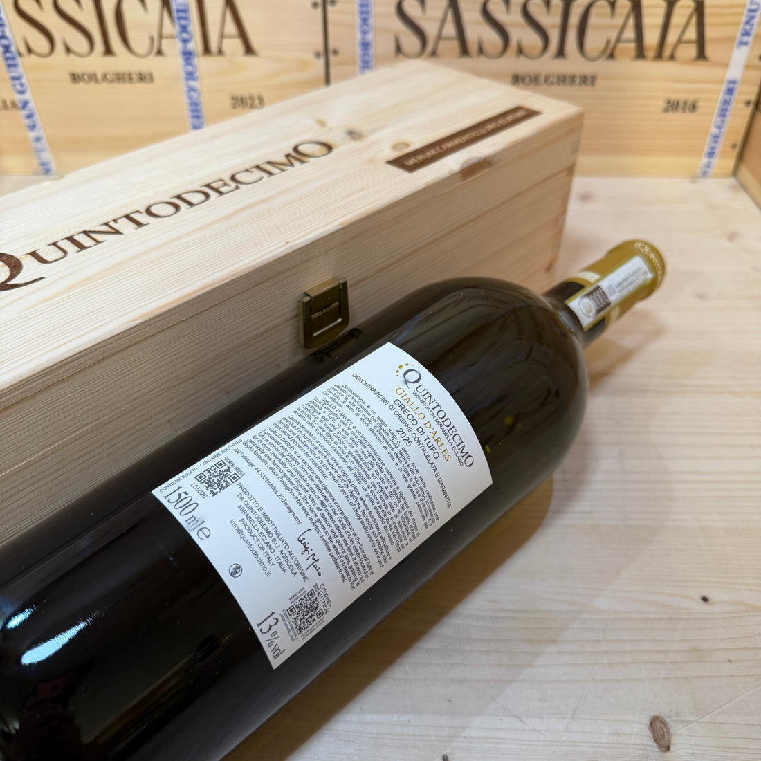 Greco di Tufo DOCG Giallo d’Arles 2025 Magnum Quintodecimo