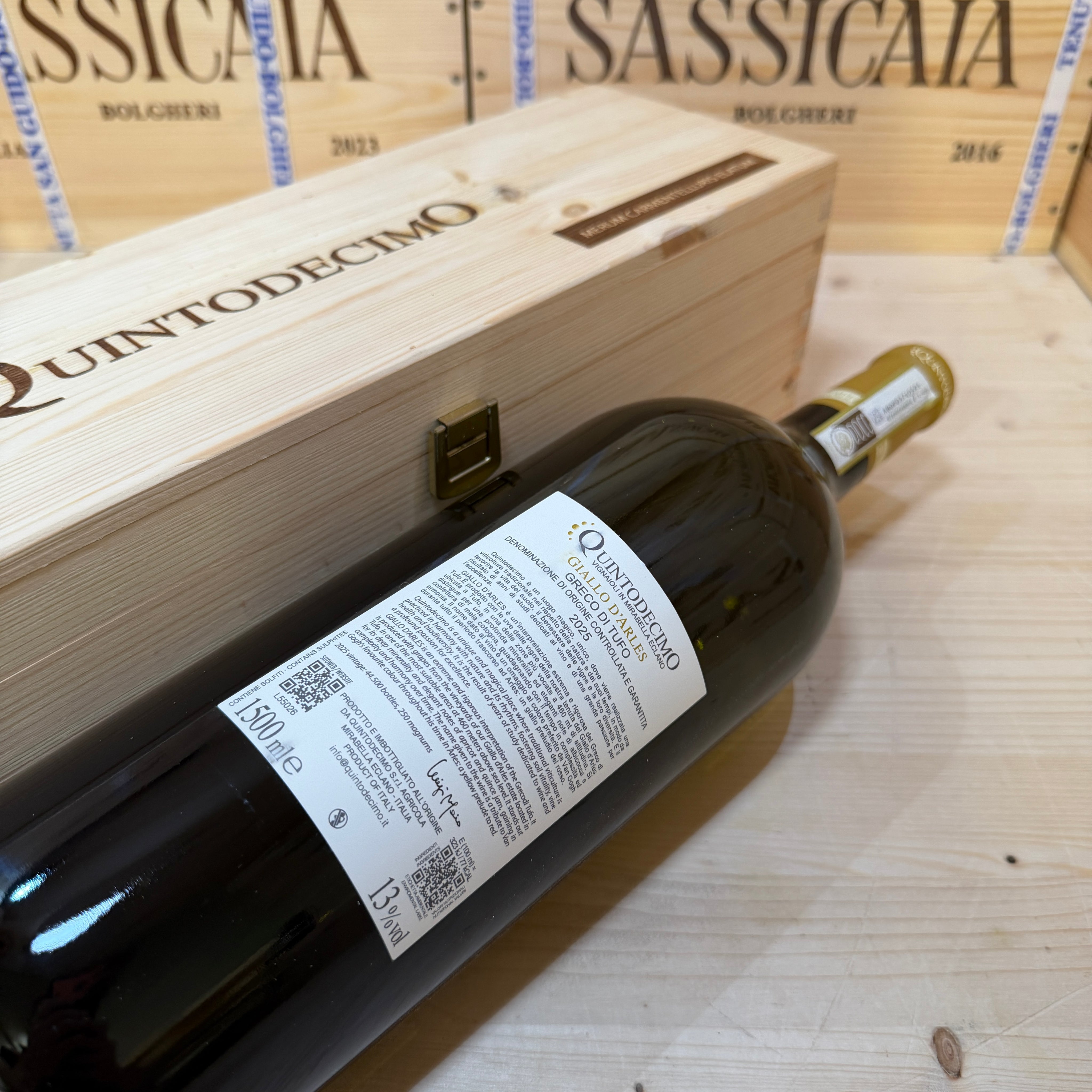 Greco di Tufo DOCG Giallo d’Arles 2025 Magnum Quintodecimo