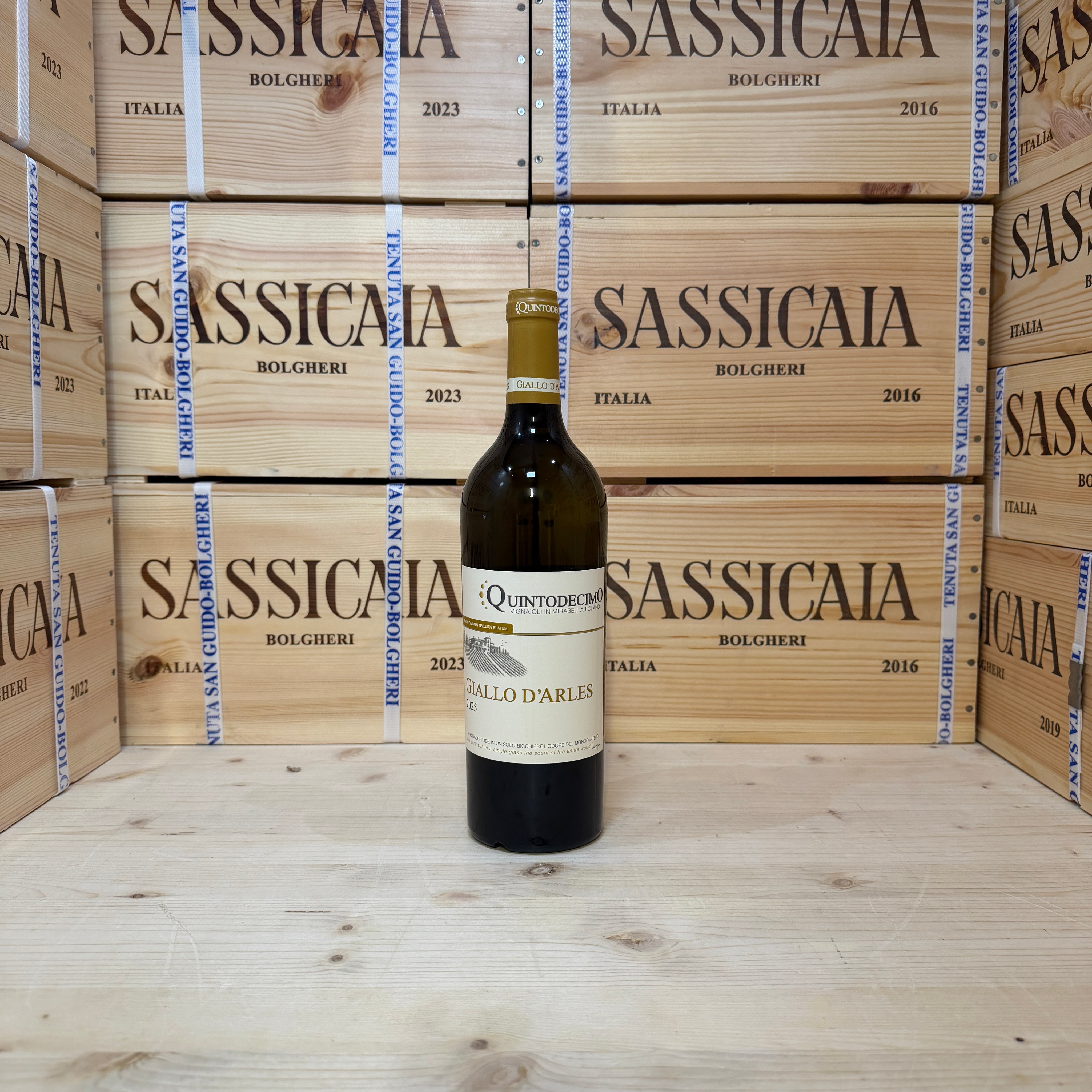 Greco di Tufo DOCG Giallo d’Arles 2025 Quintodecimo