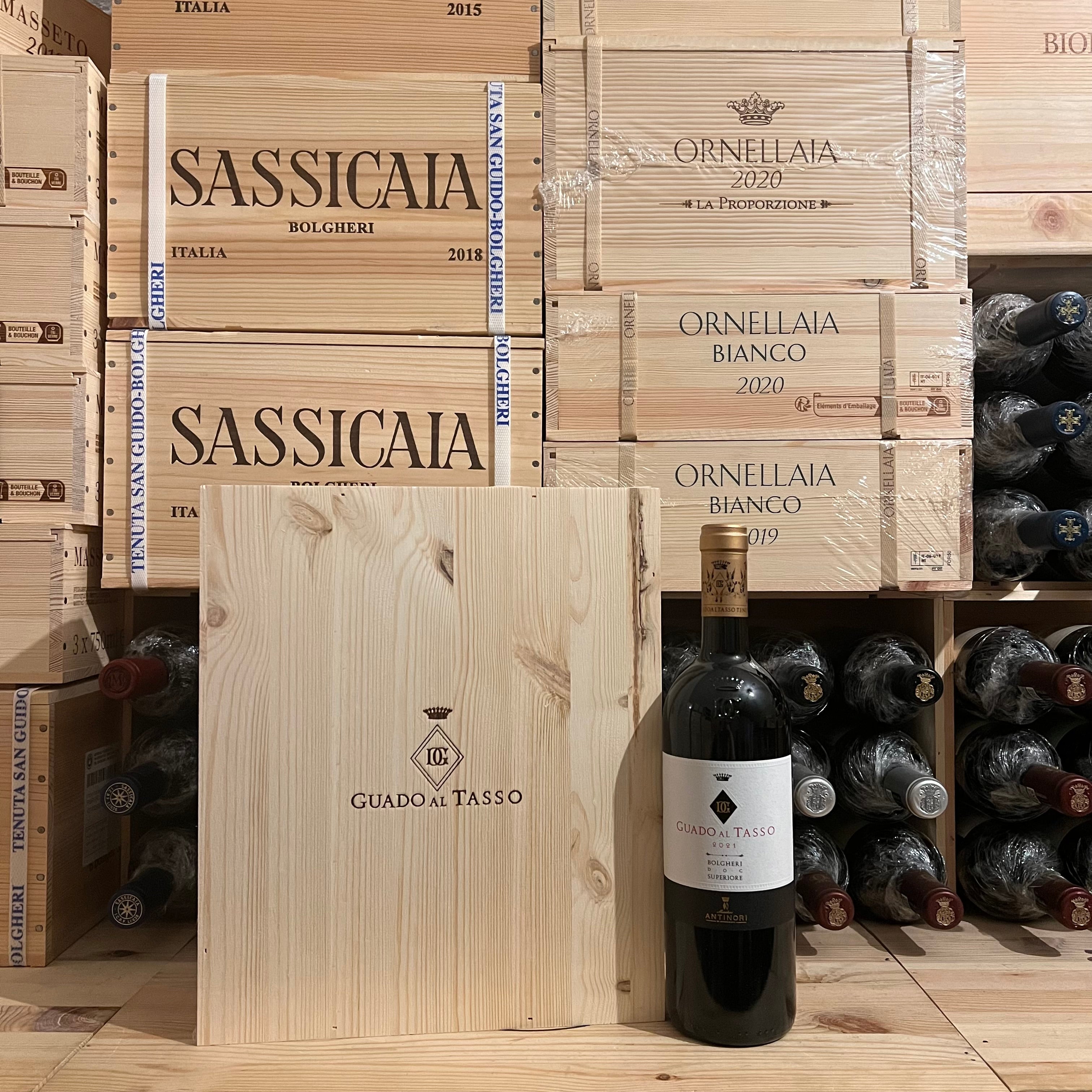 Guado Al Tasso 2021 Marchesi Antinori - Cassa Legno 3 Bottiglie