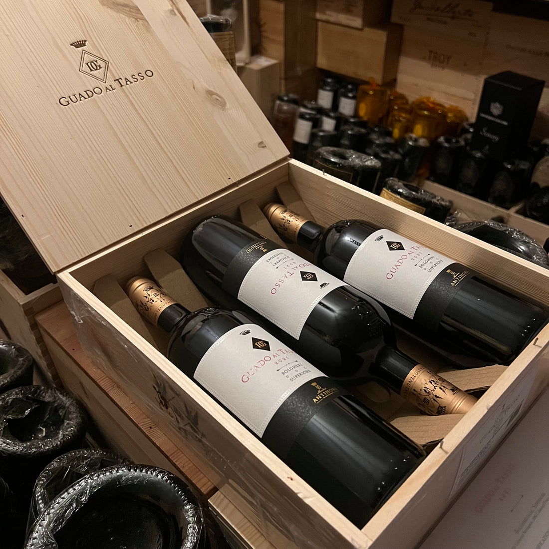 Guado Al Tasso 2021 Marchesi Antinori - Cassa Legno 3 Bottiglie
