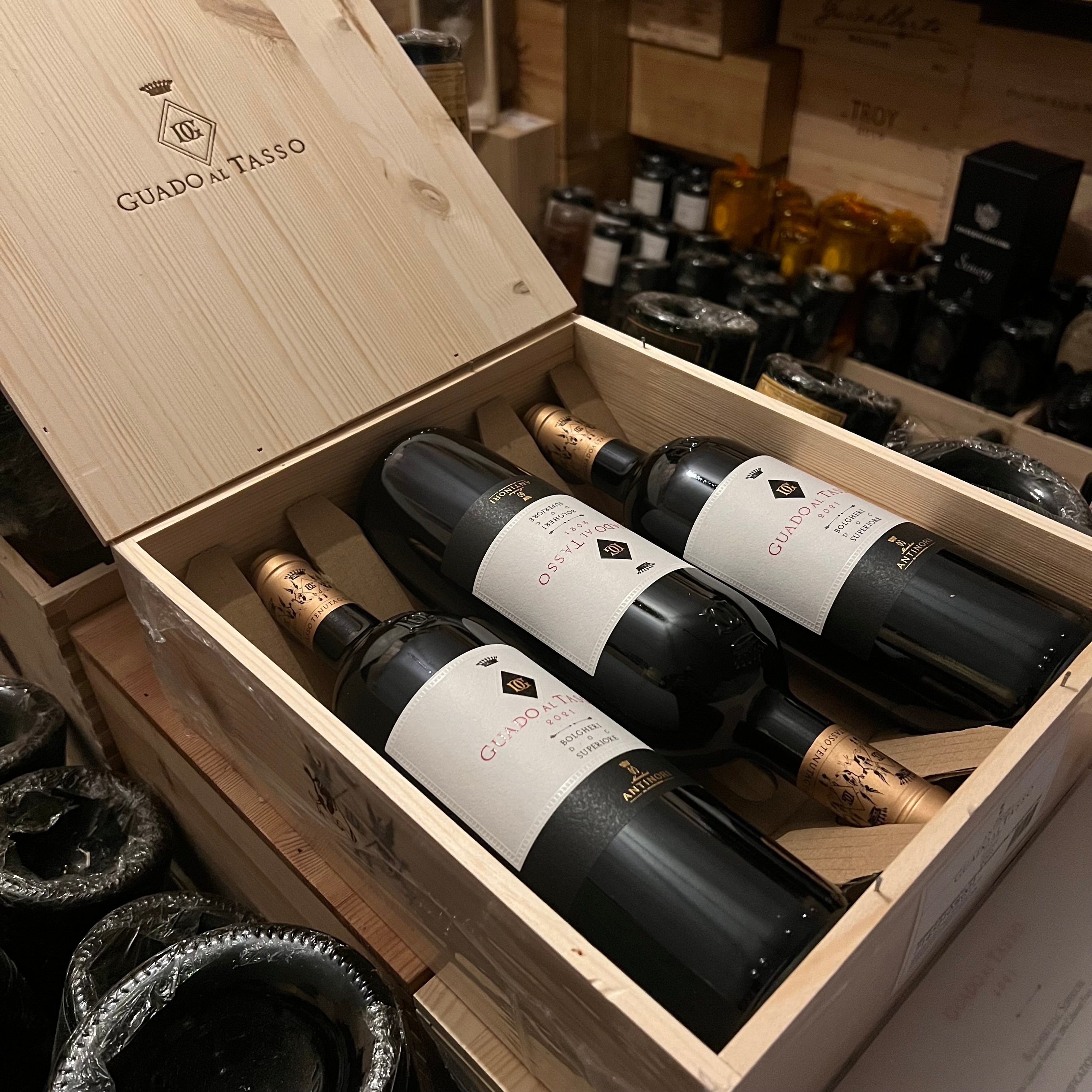 Guado Al Tasso 2021 Marchesi Antinori - Cassa Legno 3 Bottiglie