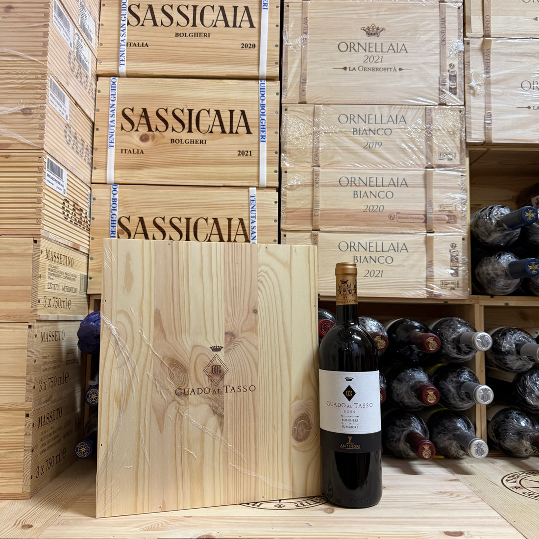 Guado Al Tasso 2022 Marchesi Antinori - Cassa Legno 3 Bottiglie