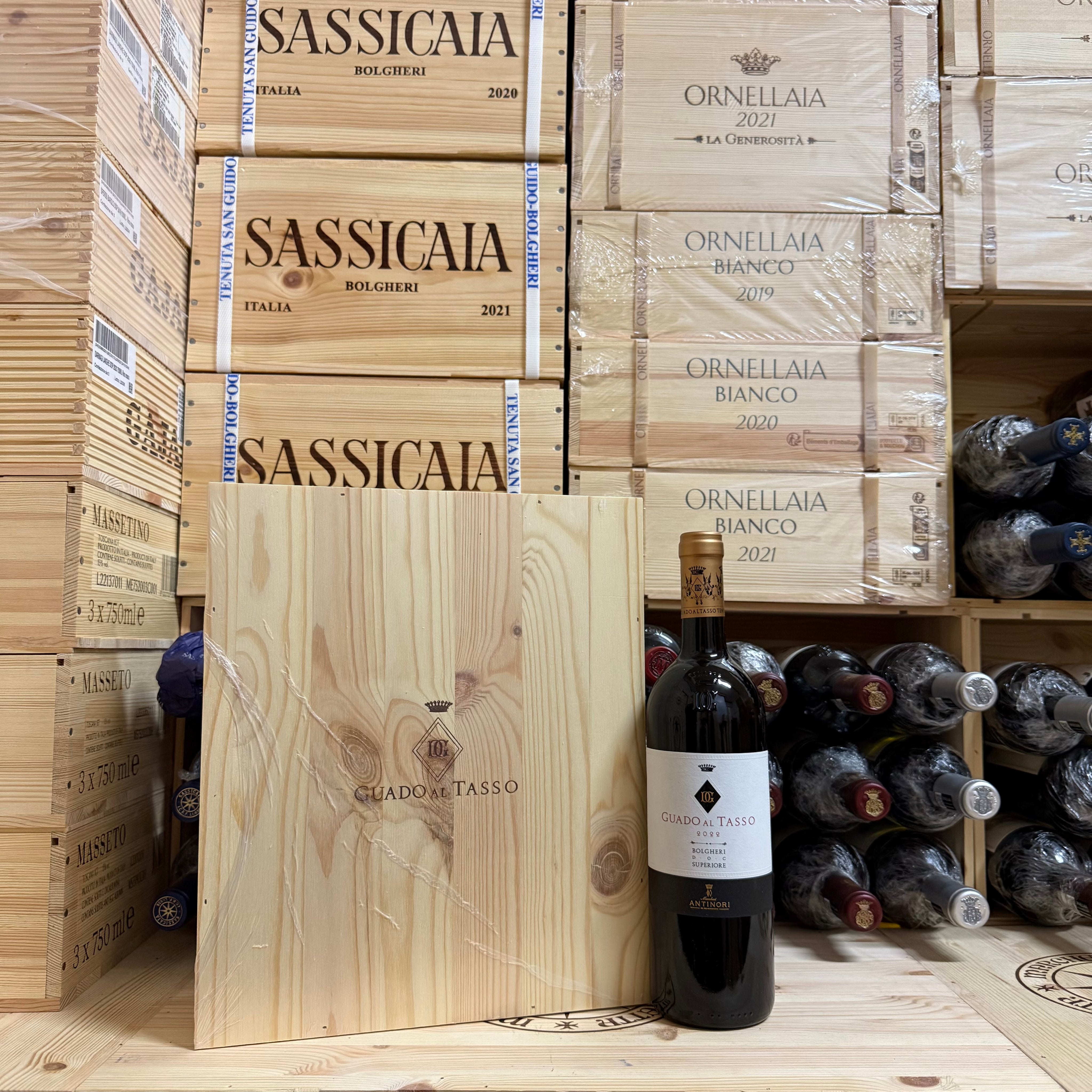 Guado Al Tasso 2022 Marchesi Antinori - Cassa Legno 3 Bottiglie