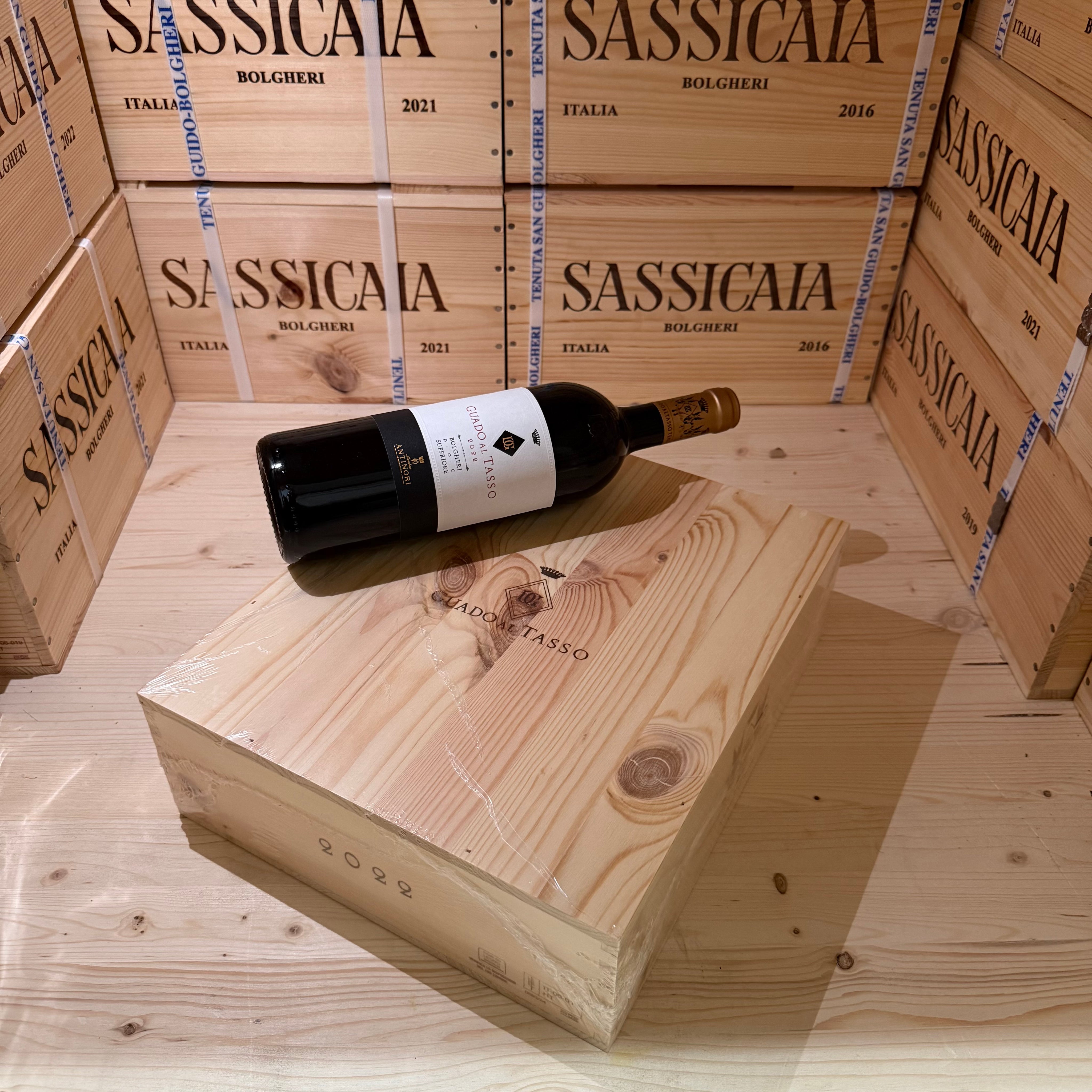 Guado Al Tasso 2022 Marchesi Antinori - Cassa Legno 3 Bottiglie