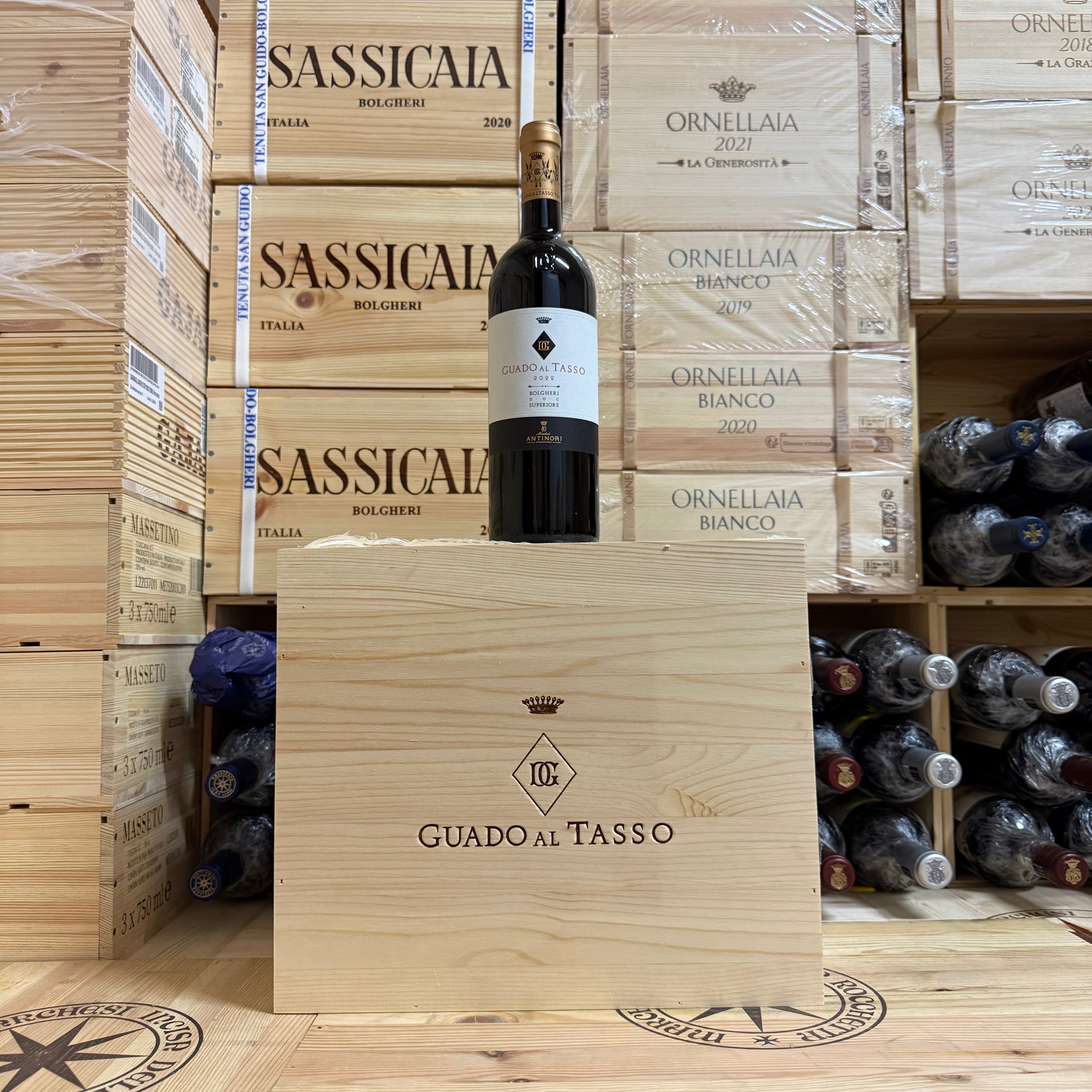 Guado Al Tasso 2022 Marchesi Antinori - Cassa Legno 6 Bottiglie