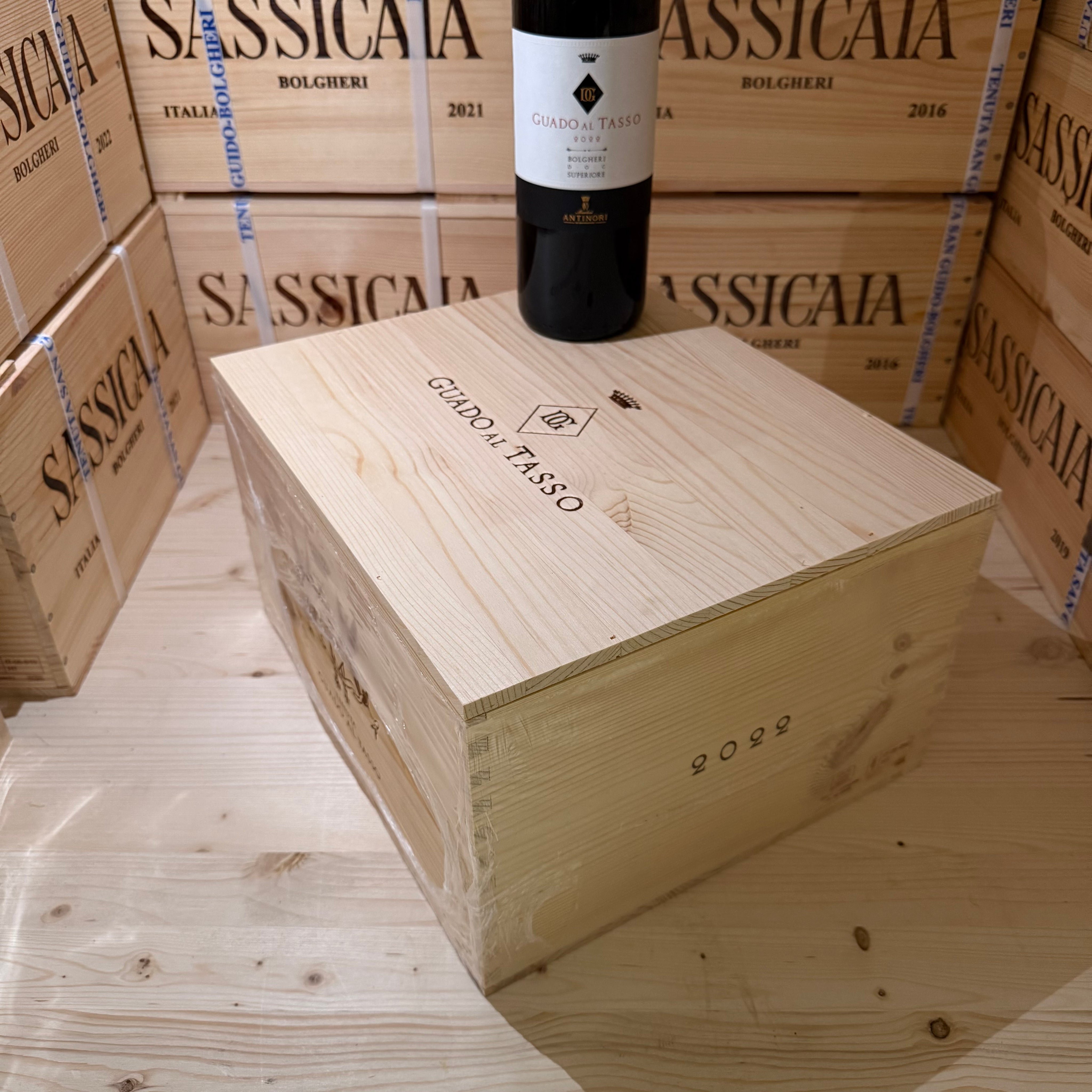 Guado Al Tasso 2022 Marchesi Antinori - Cassa Legno 6 Bottiglie