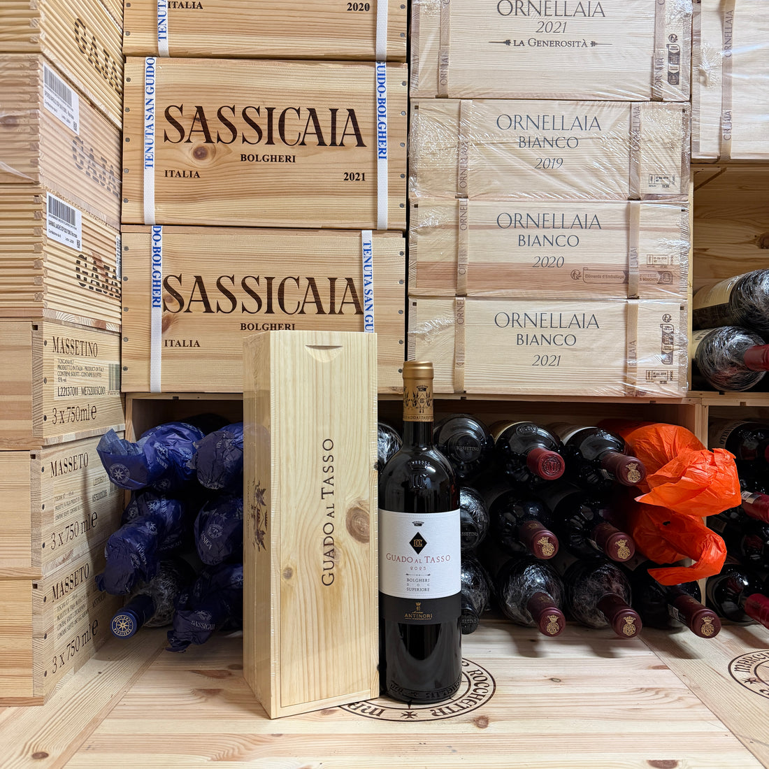 Guado Al Tasso 2023 Bolgheri DOC Superiore Marchesi Antinori - in Cassa Legno