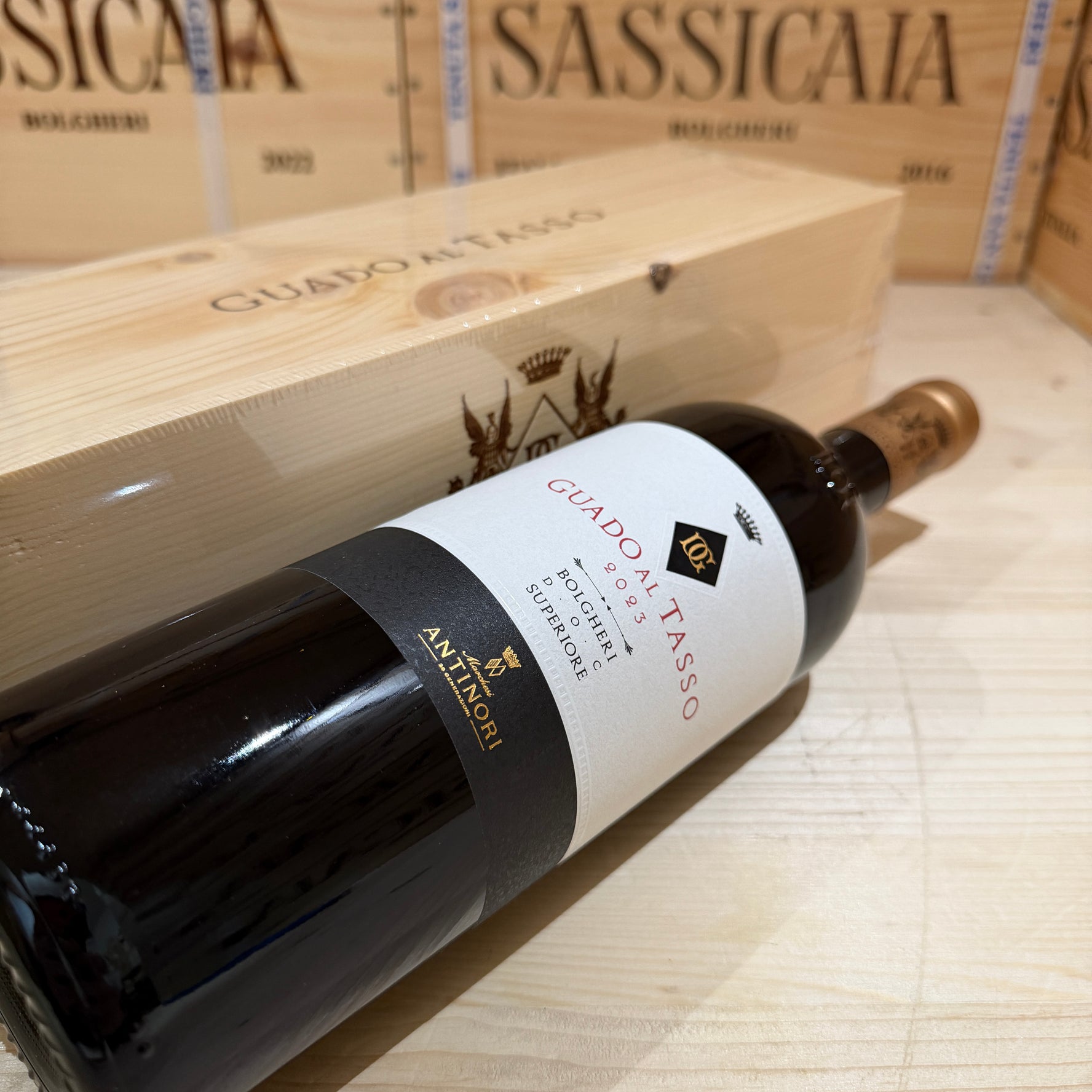 Guado Al Tasso 2023 Bolgheri DOC Superiore Marchesi Antinori - in Cassa Legno