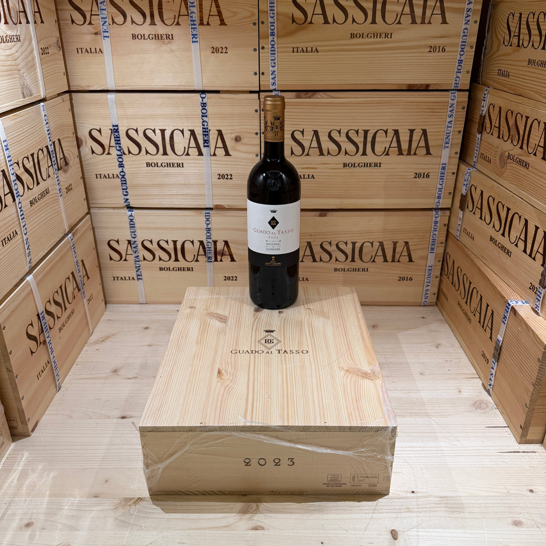 Guado Al Tasso 2023 Marchesi Antinori - Cassa Legno 3 Bottiglie