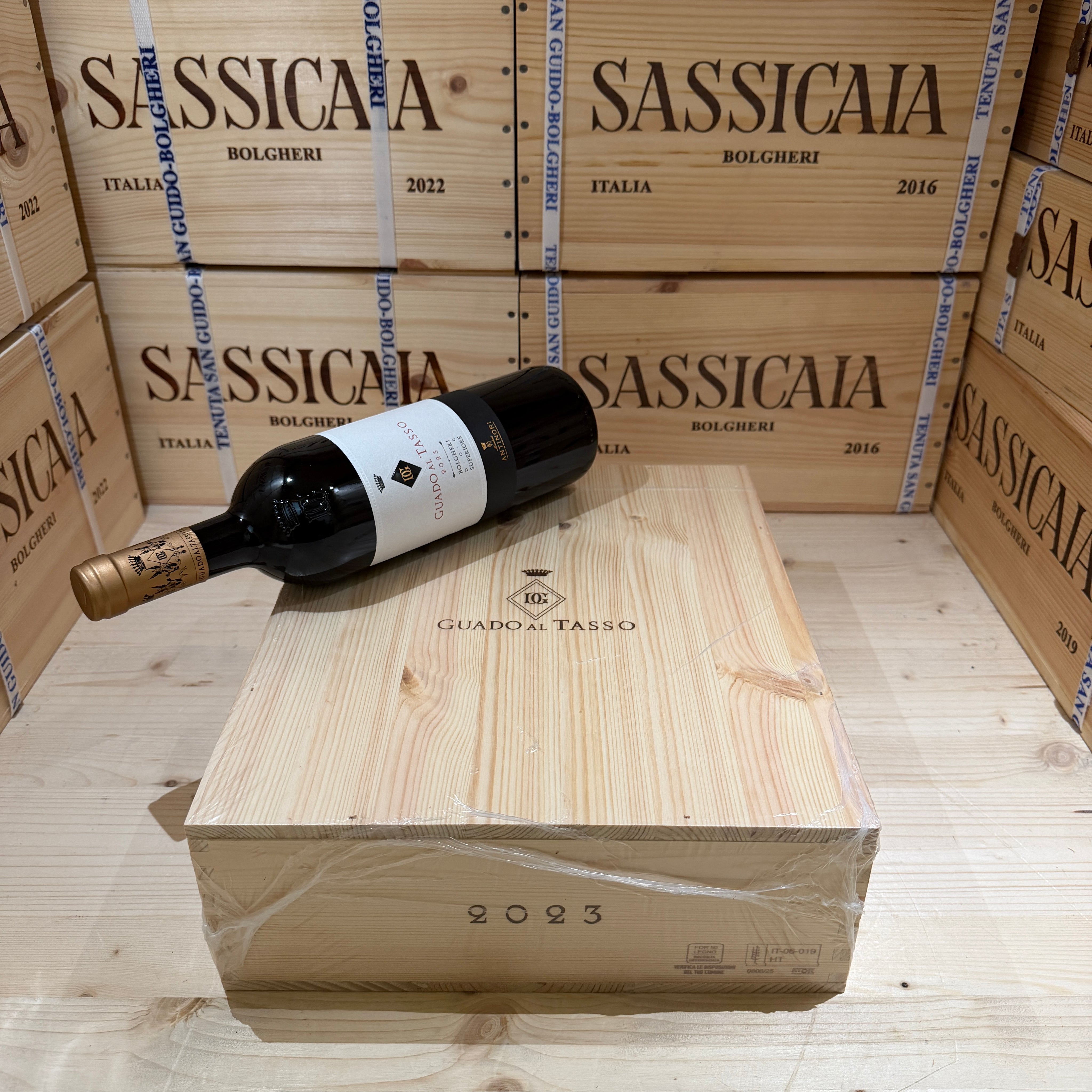 Guado Al Tasso 2023 Marchesi Antinori - Cassa Legno 3 Bottiglie