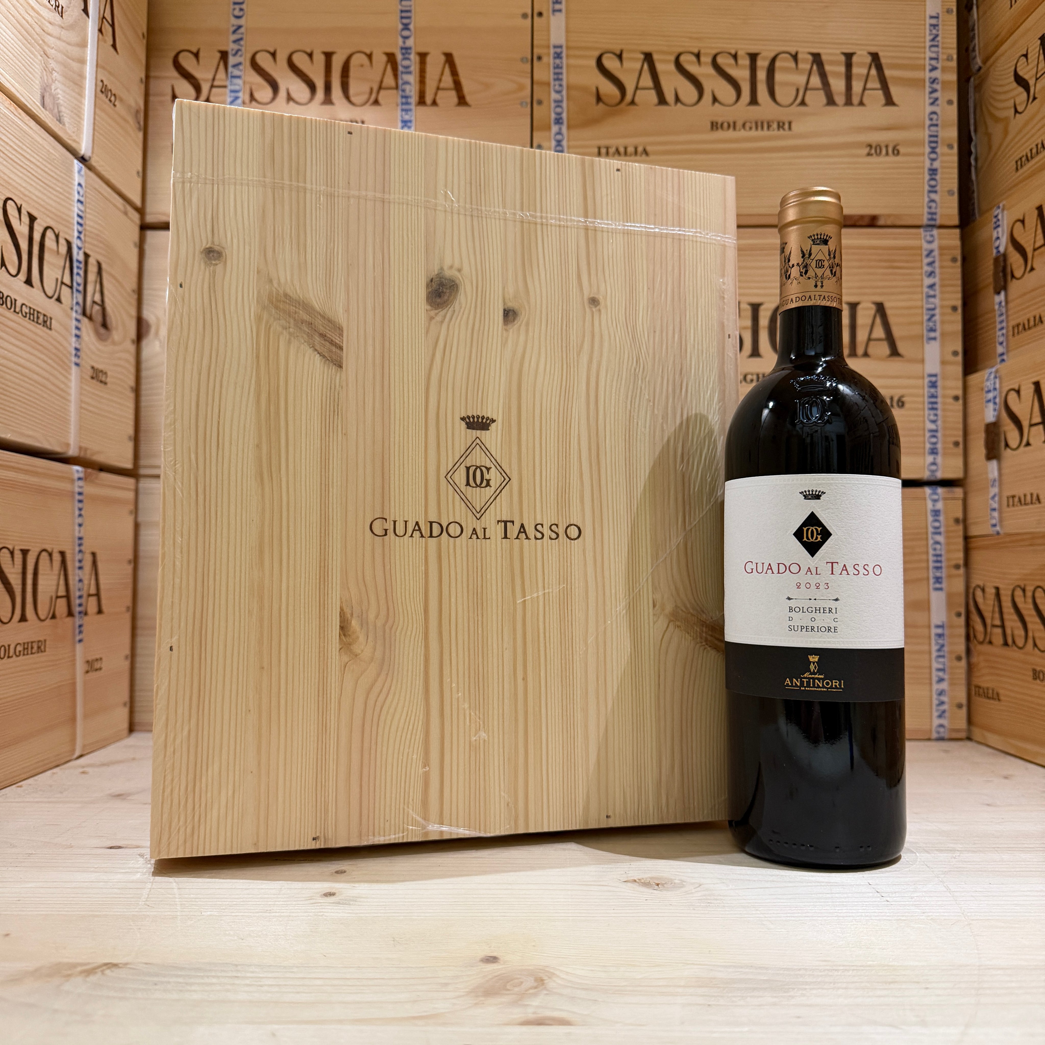 Guado Al Tasso 2023 Marchesi Antinori - Cassa Legno 3 Bottiglie