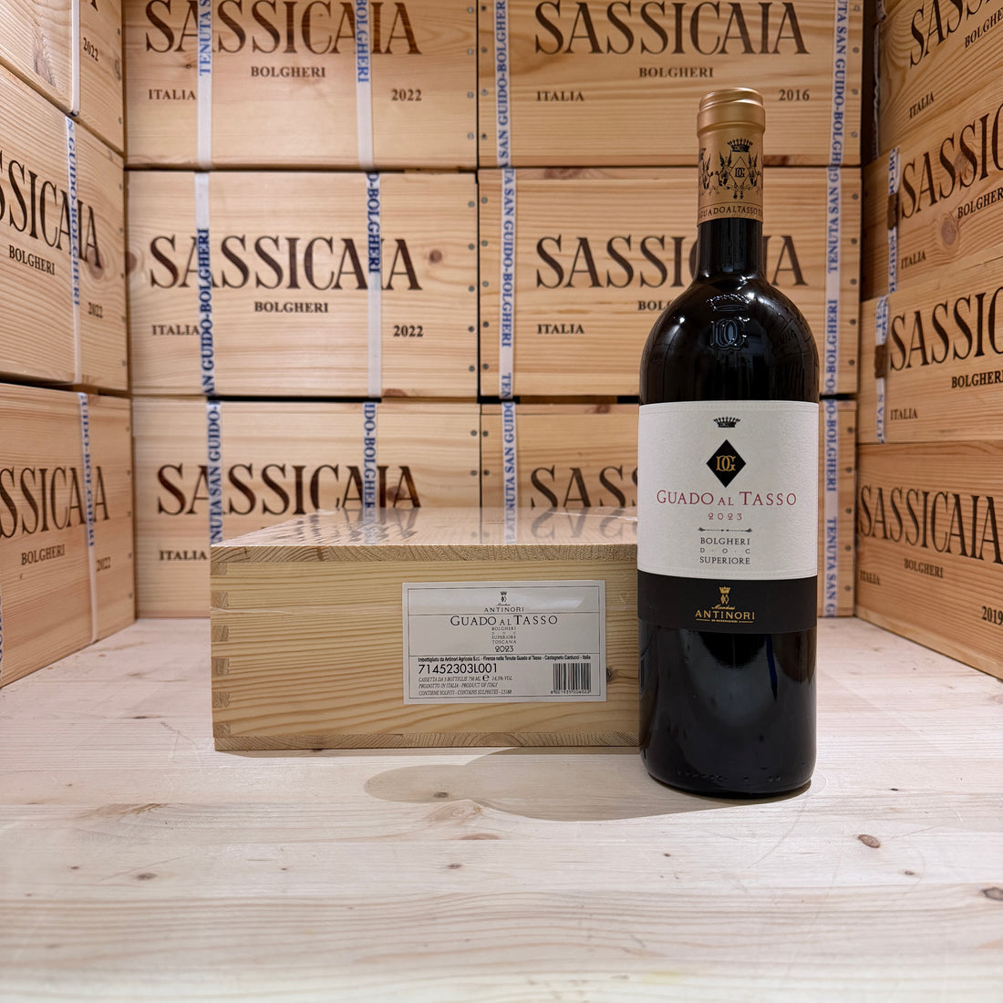 Guado Al Tasso 2023 Marchesi Antinori - Cassa Legno 3 Bottiglie