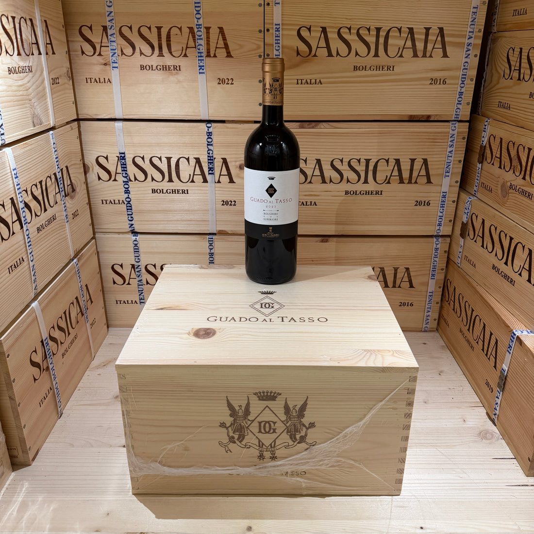 Guado Al Tasso 2023 Marchesi Antinori - Cassa Legno 6 Bottiglie