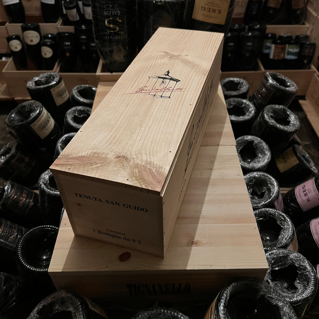 Guidalberto 2022 Jeroboam Tenuta San Guido in Cassa Legno
