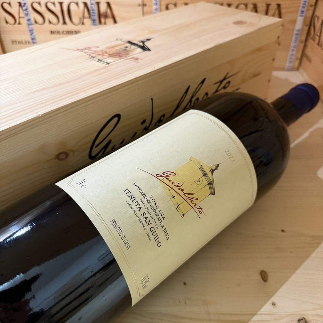 Guidalberto 2023 Jeroboam Tenuta San Guido in Cassa Legno