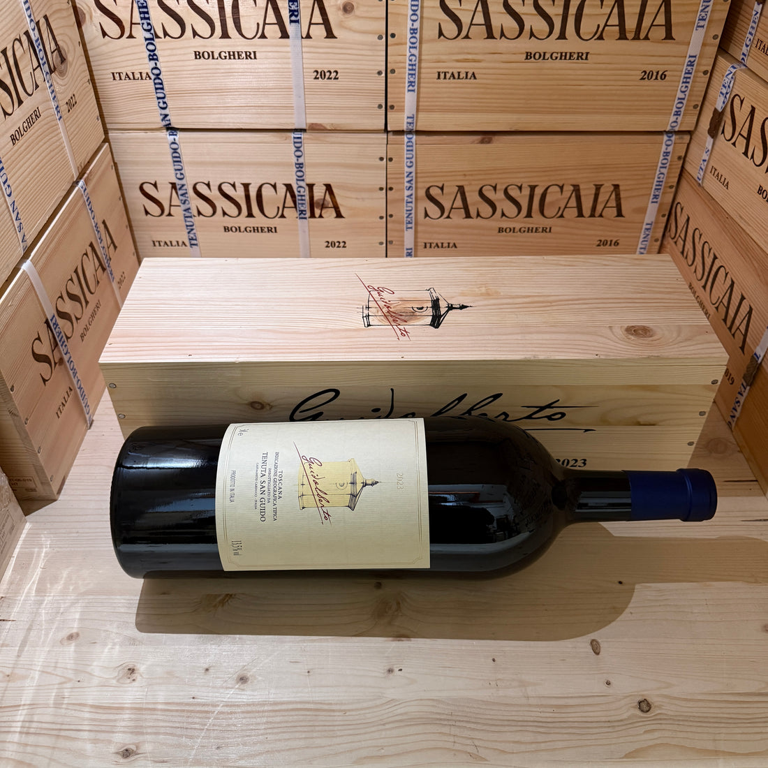 Guidalberto 2023 Jeroboam Tenuta San Guido in Cassa Legno
