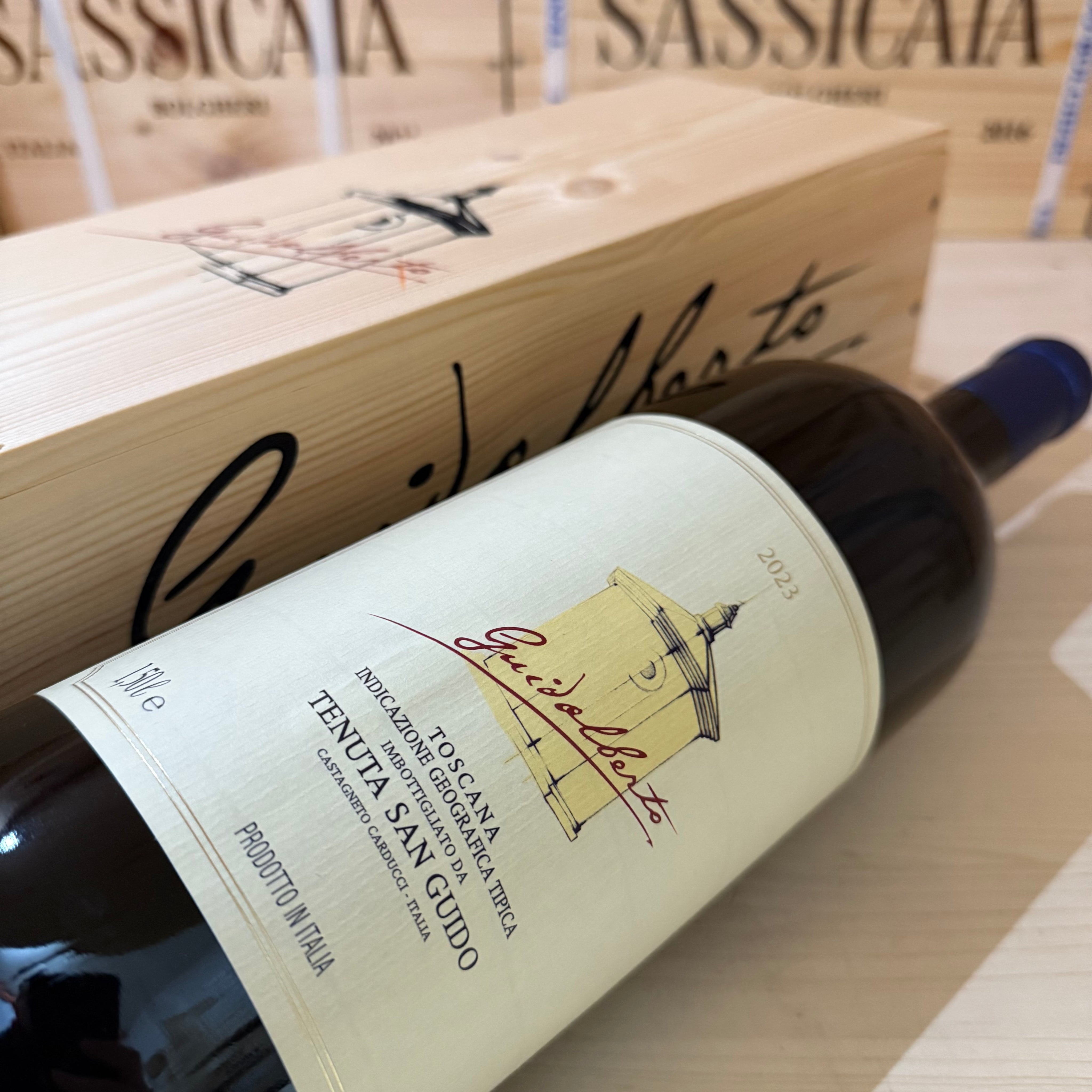 Guidalberto 2023 Magnum Tenuta San Guido in Cassa Legno